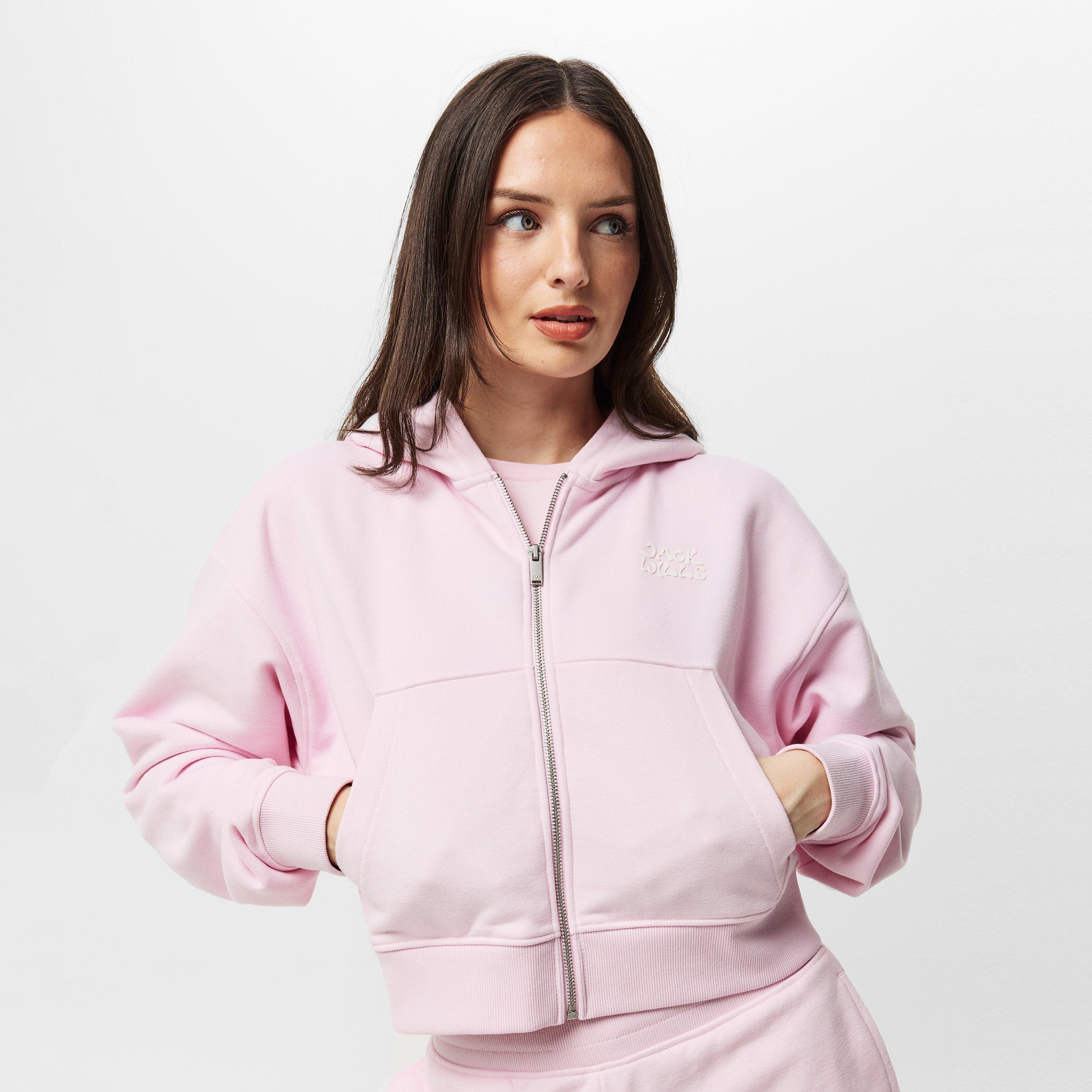Pink - Jack Wills - Zip-Through Hoodie - 3