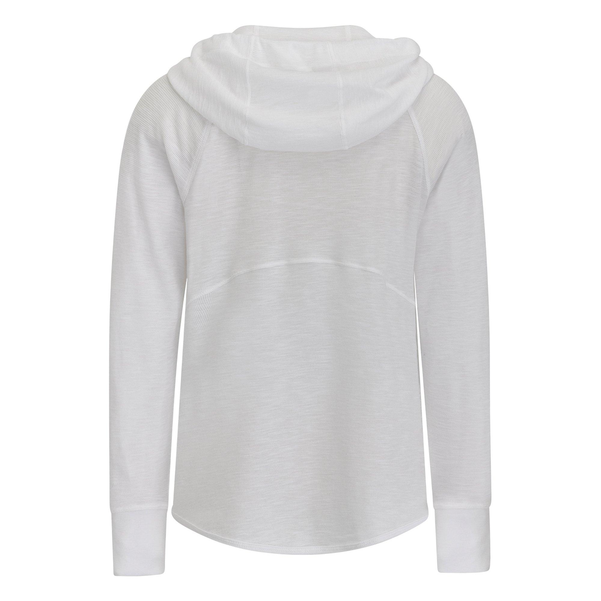White - DKNY - Women's Zip Hoodie - 6