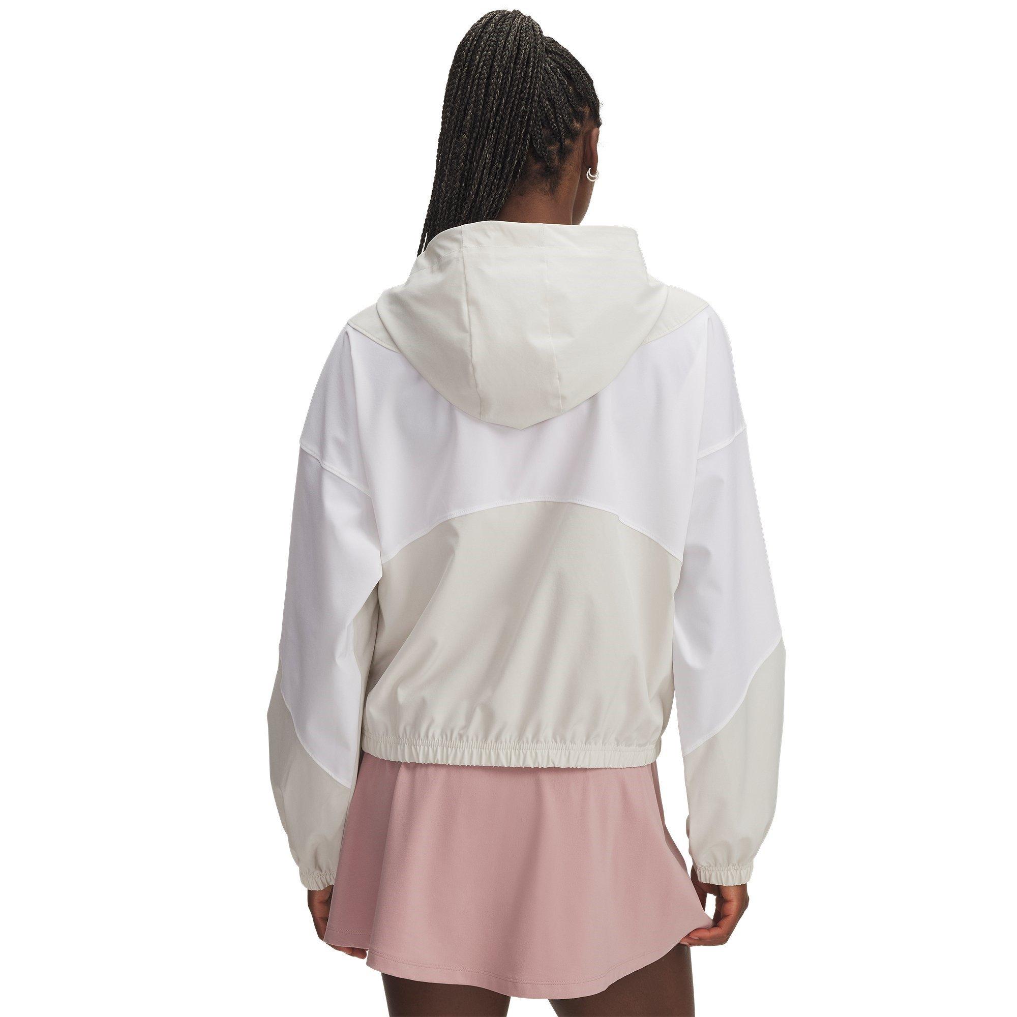 Summit White - Under Armour - Under Rival Woven Womens Jacket - 2