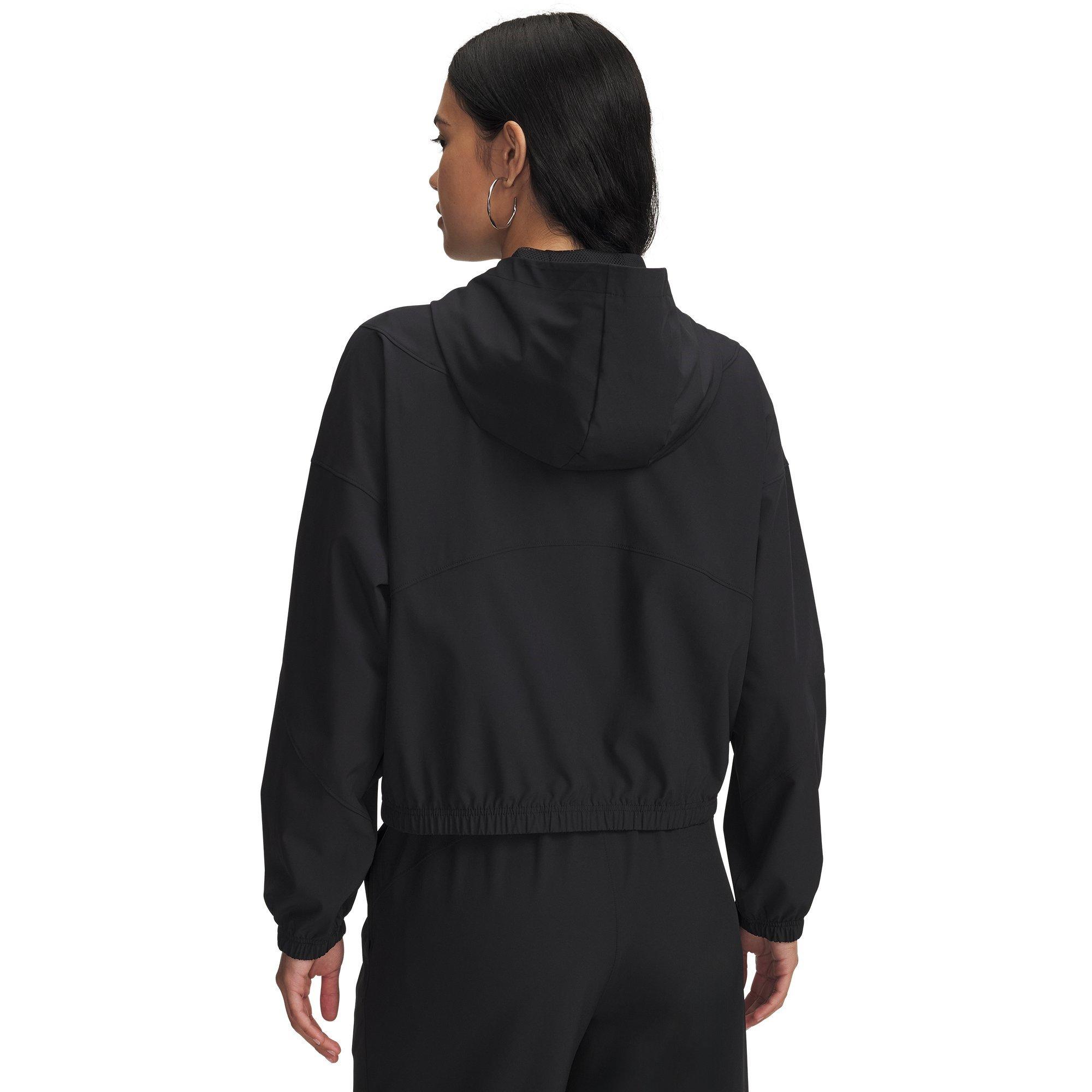 Black/Blk/White - Under Armour - Rival Woven Womens Jacket - 2