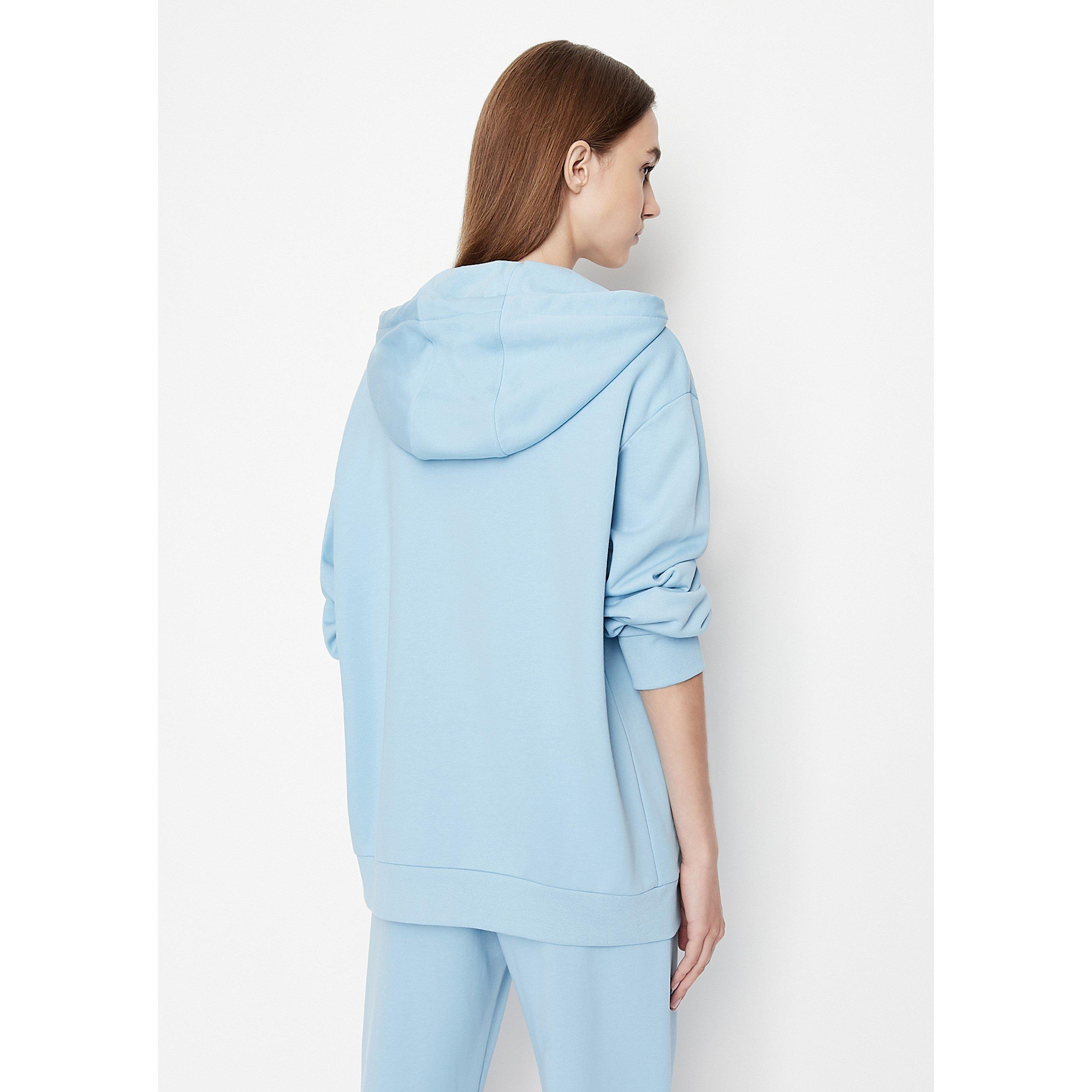 Glacier - Armani Exchange - Women's Logo Zip Hoodie - 2