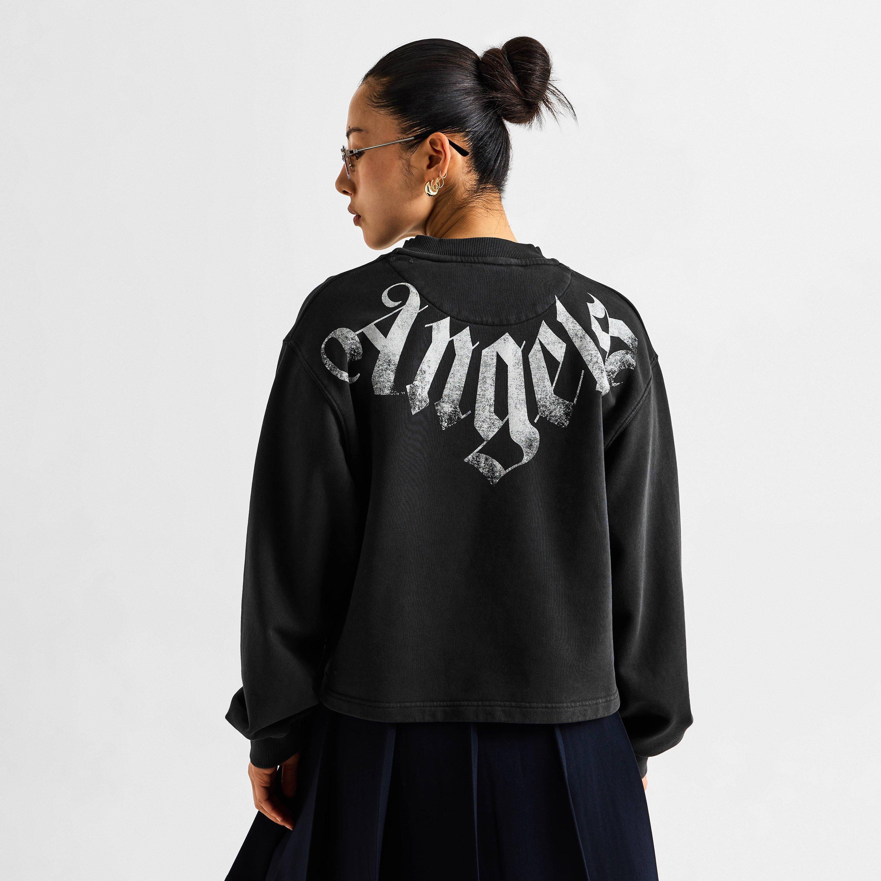 Black - Palm Angels - Women's Zip Hoodie - 4
