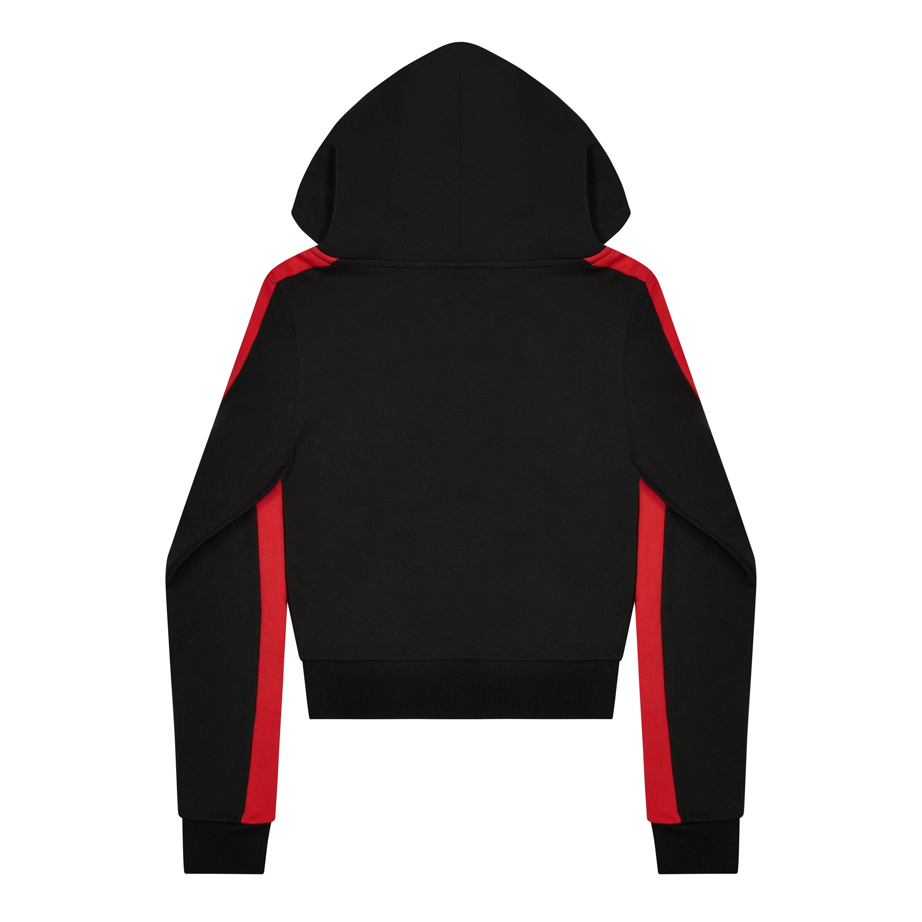 Noir - No Fear - Womens Track Zip Up Hoodie - 2