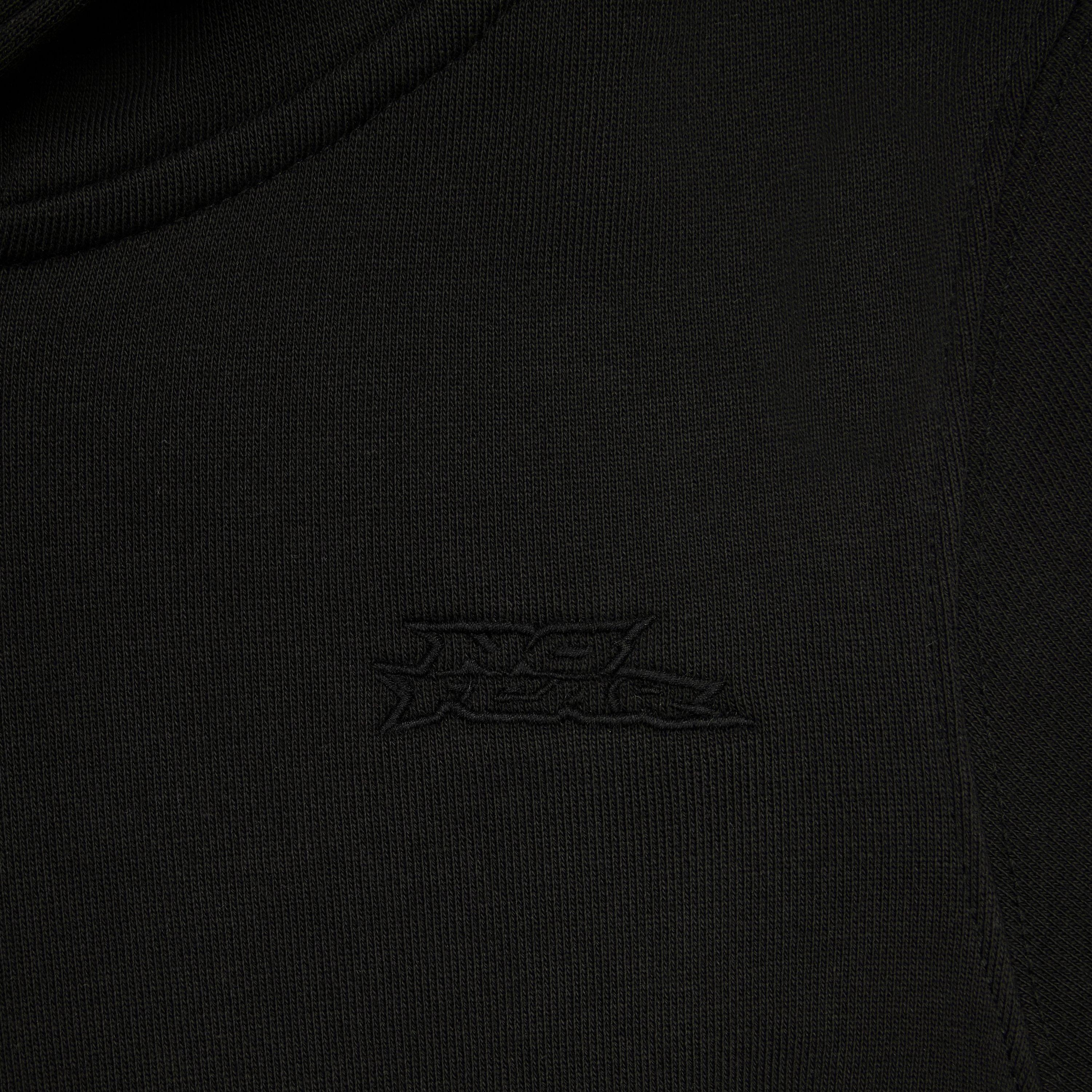 Noir - No Fear - Womens Track Zip Up Hoodie - 3