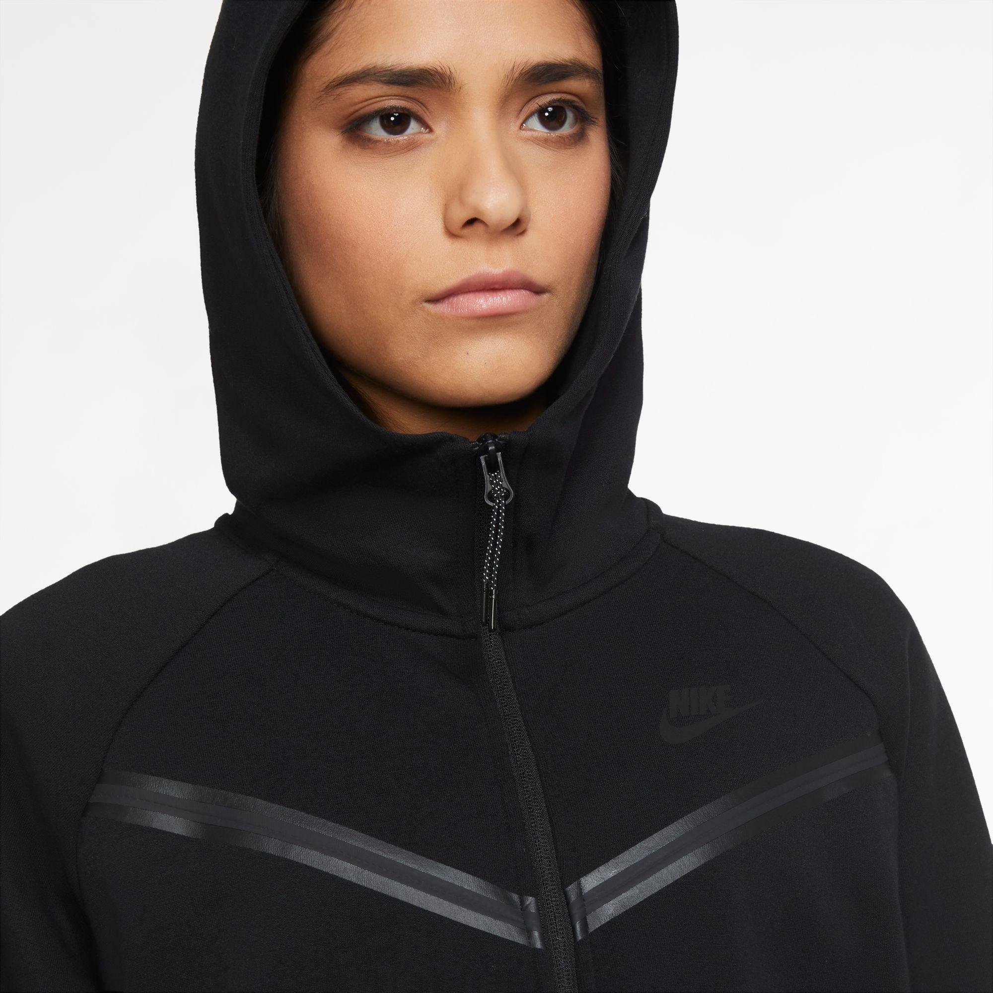 ZWART/ZWART - Nike - Sportswear Tech Fleece Windrunner Women's Full-Zip Hoodie - 5