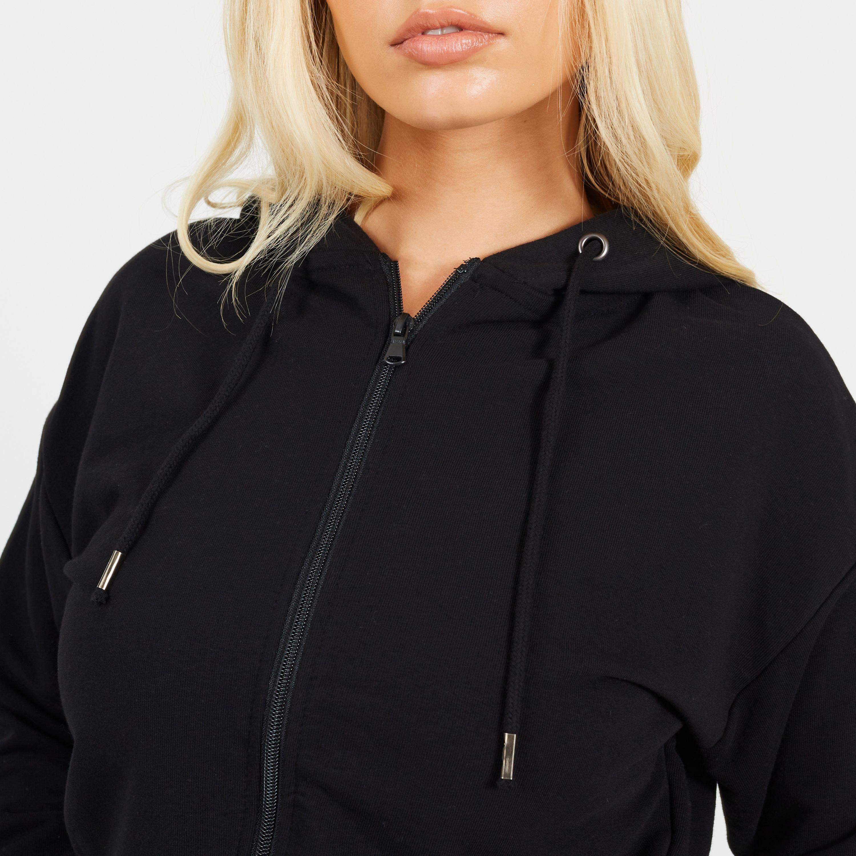 Zwart - Brave Soul - BS Zip Crop Hd Ld99 - 3