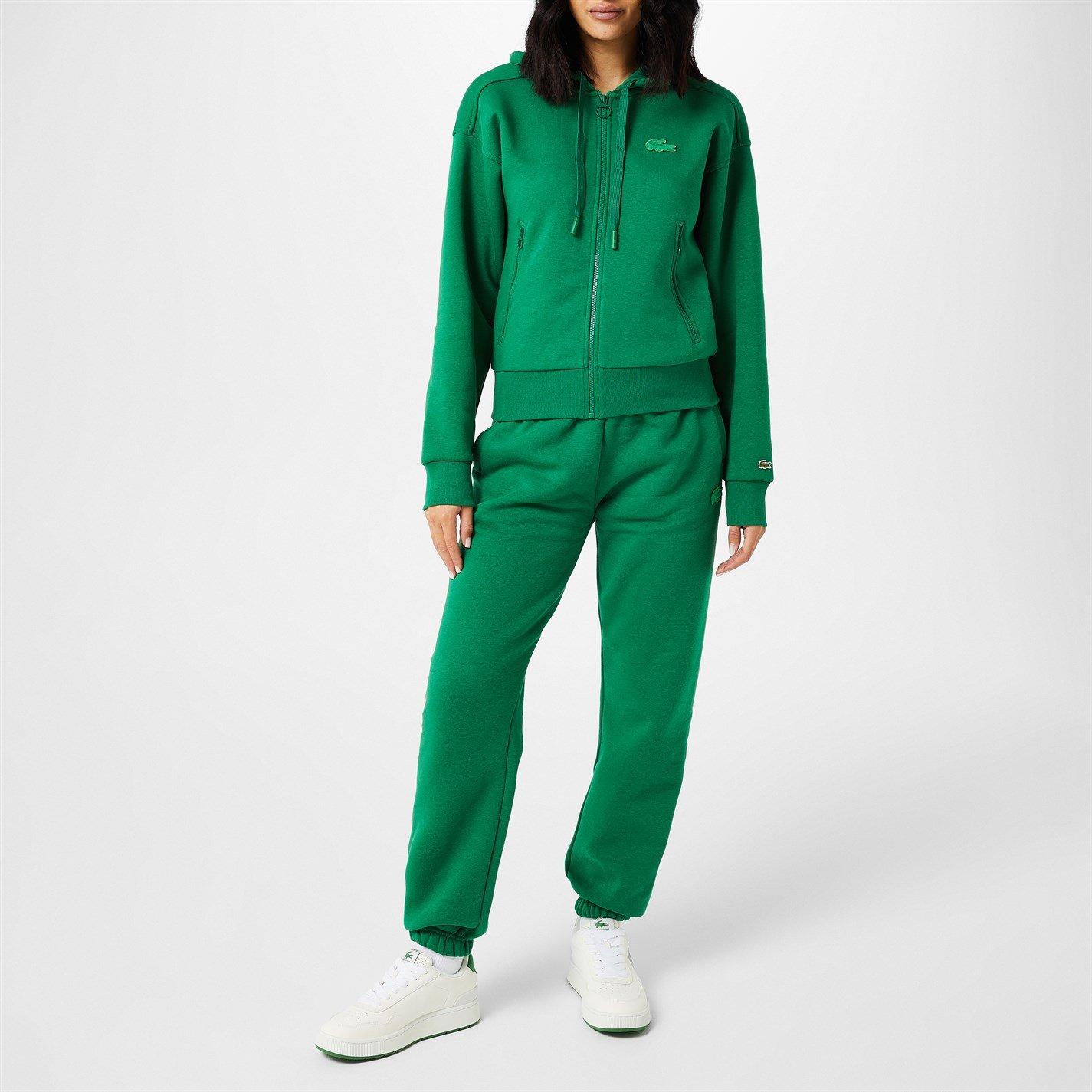 Green CNQ - Lacoste - Essential Zip Hoodie - 1