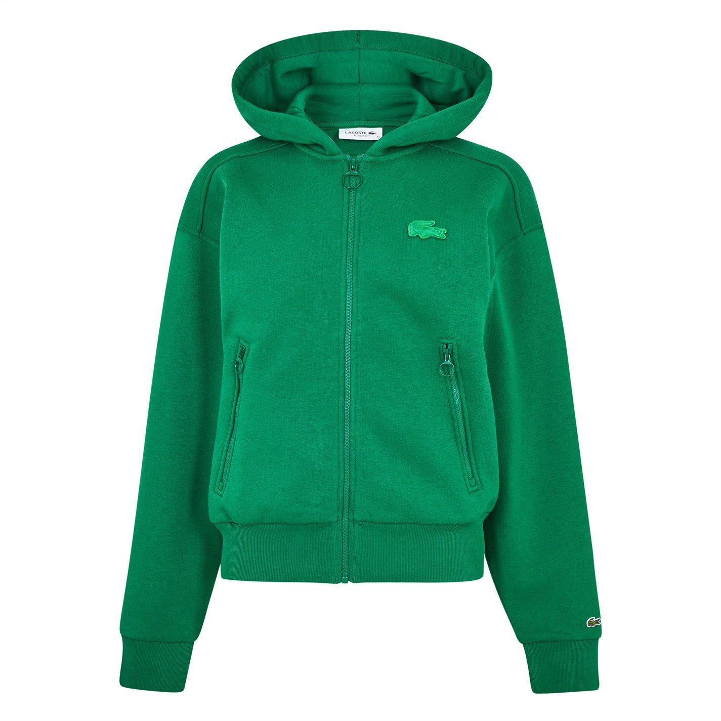 Verde CNQ - Lacoste - Lacoste Essential Zip Hoodie - 2
