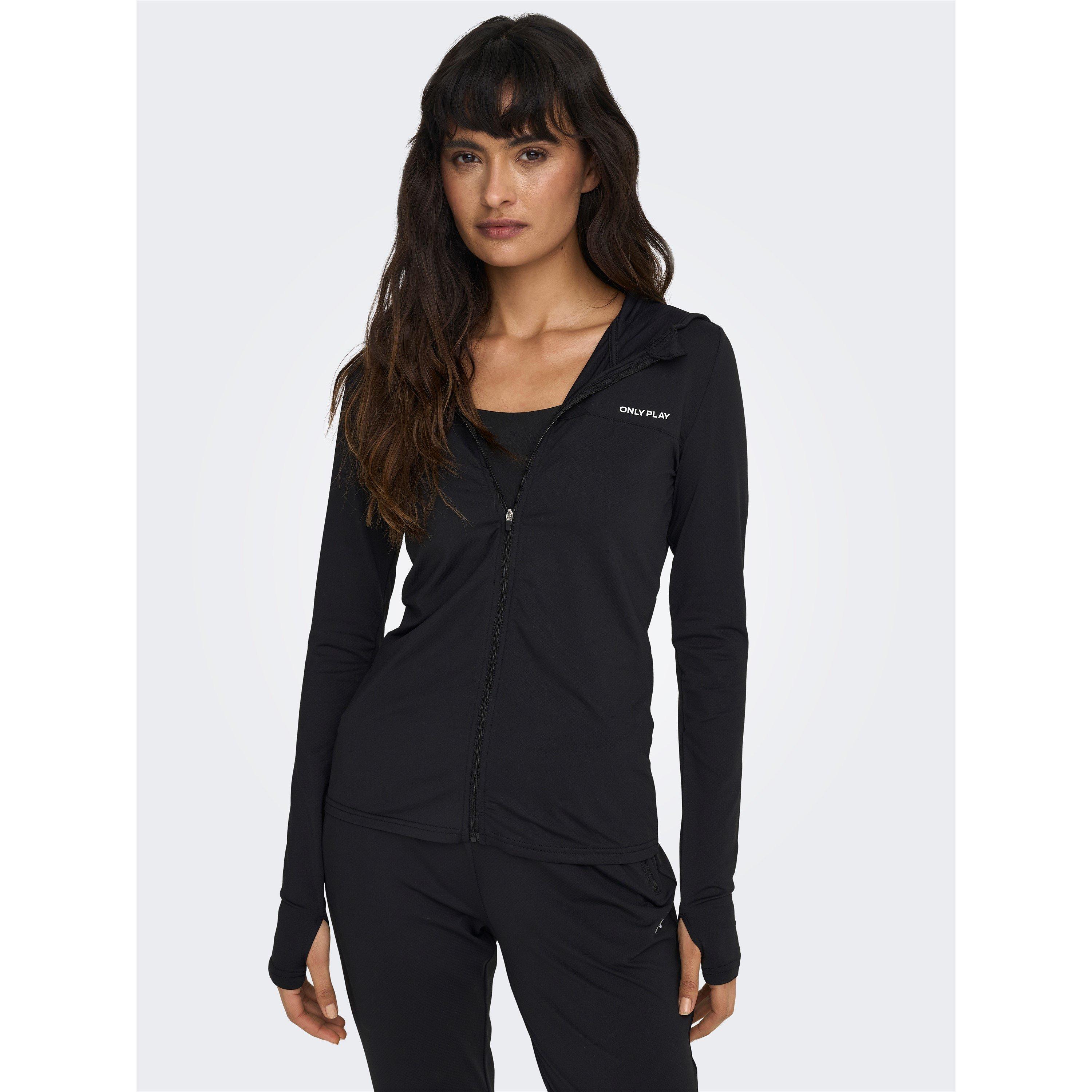 Black - Only Play - Women's Life Full-Zip Training Hoodie - 1