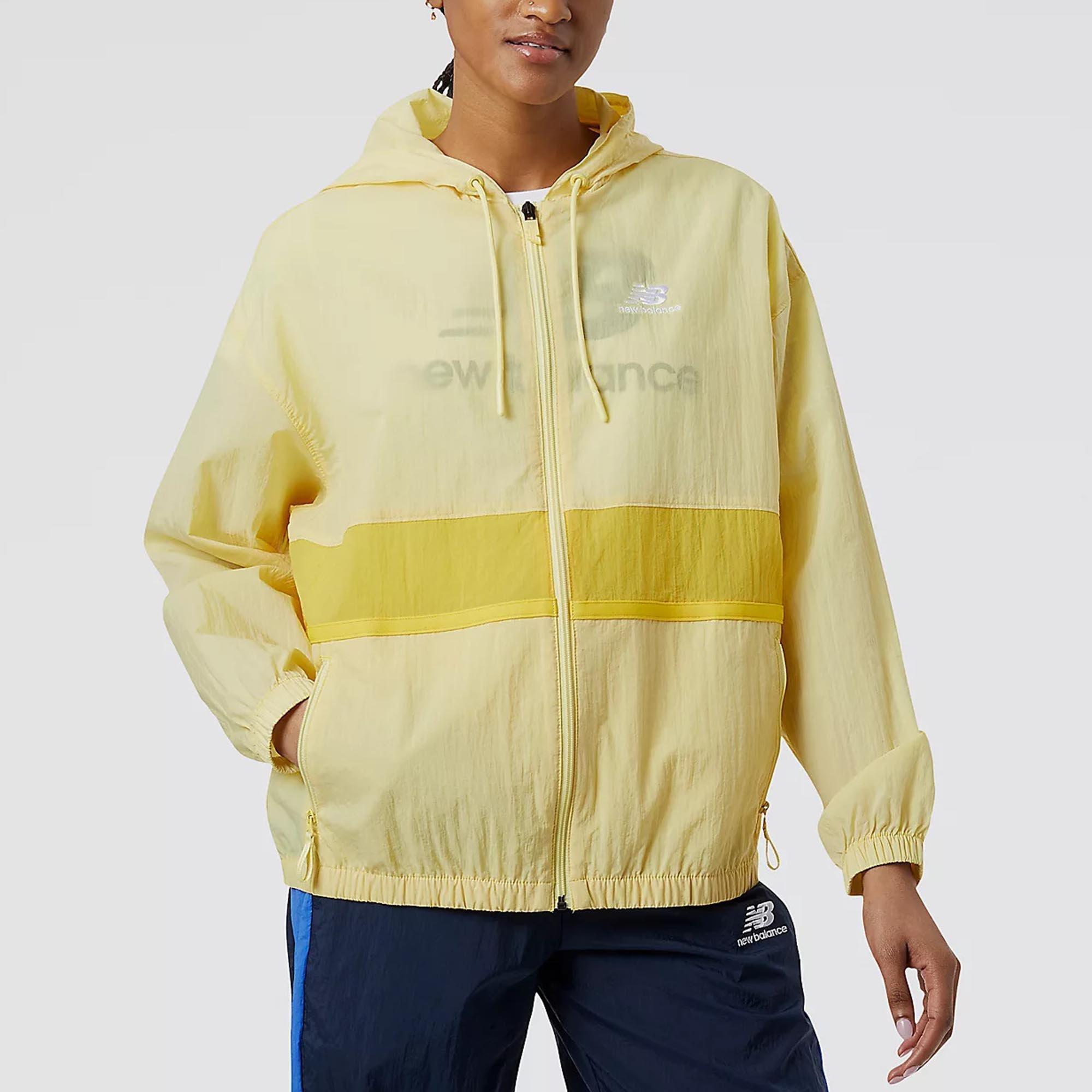 New Balance Athletics Amplified Woven Womens Jacket Zip Hoodies
