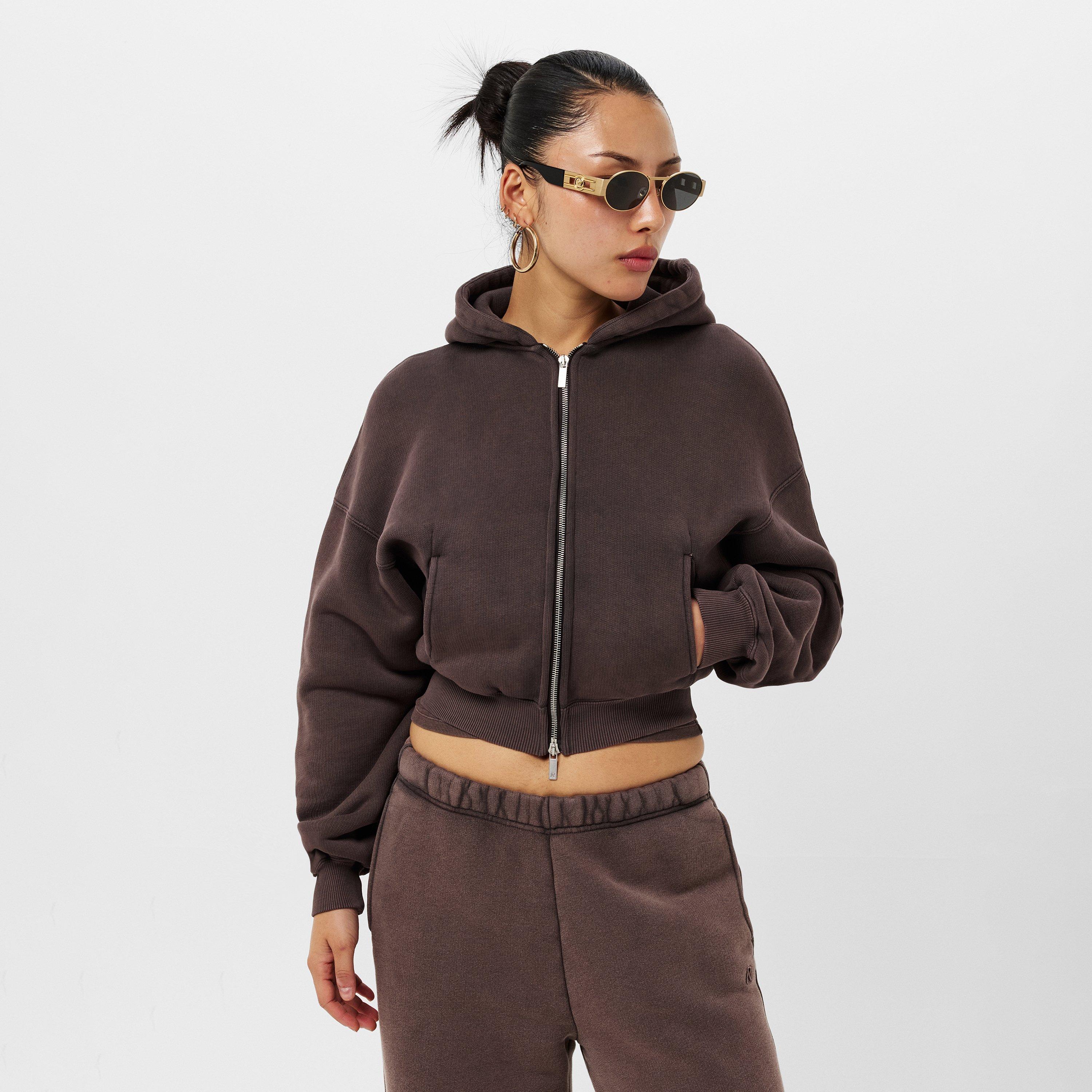 Cherry Truffle - Represent - Women's Initial Zip Hoodie - 3