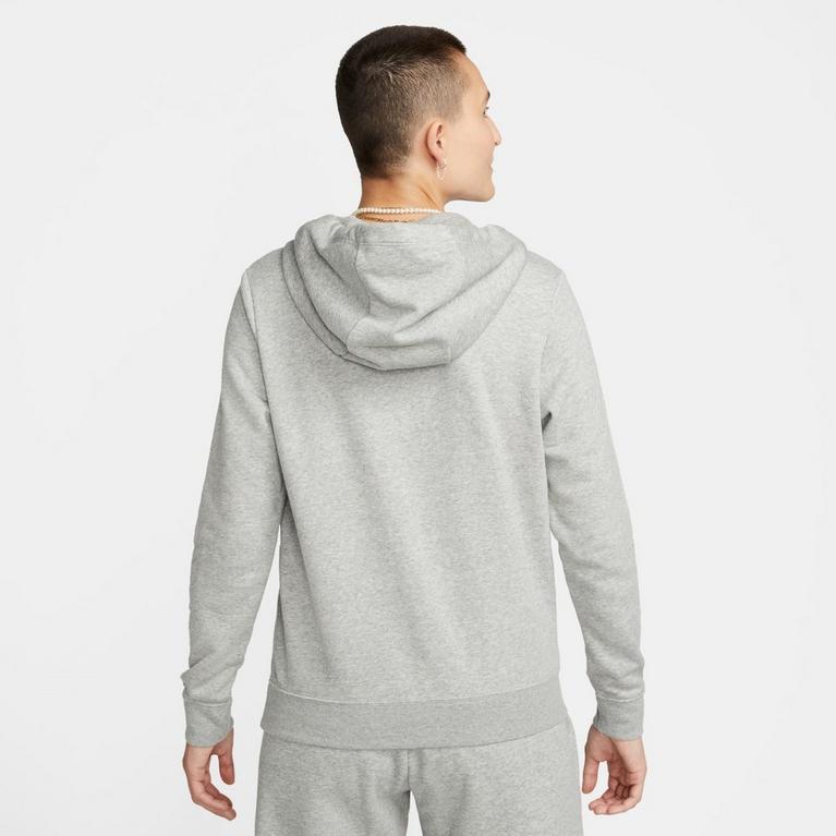 Long sleeve shirt features a crew neck and straight hemline - Nike - Rund Sportswear Essential Fleece Pullover Hoodie Womens - 4
