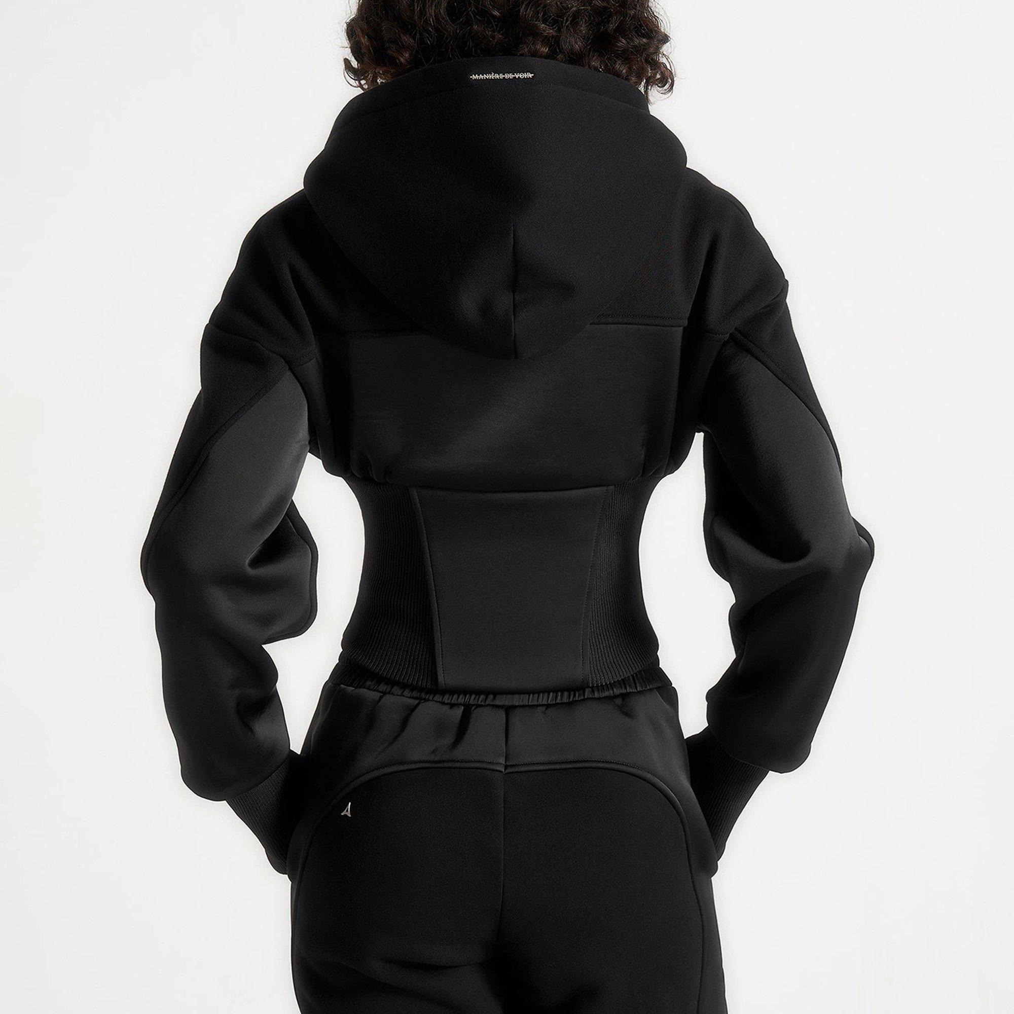 Black - Maniere De Voir - Maniere Brune Corset Ld63 - 5