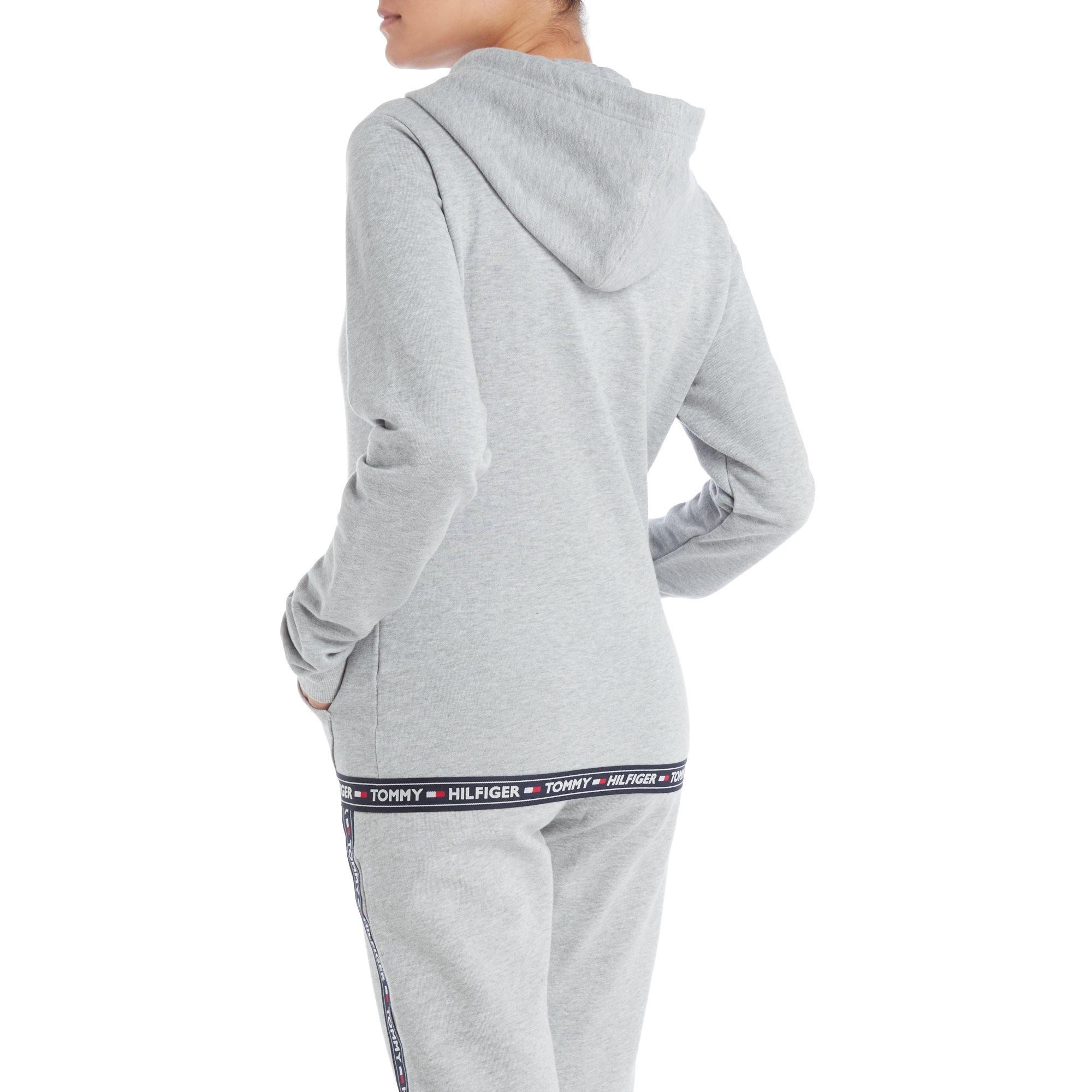 Grey Hthr 004 - Tommy Hilfiger - Taping hoody - 3