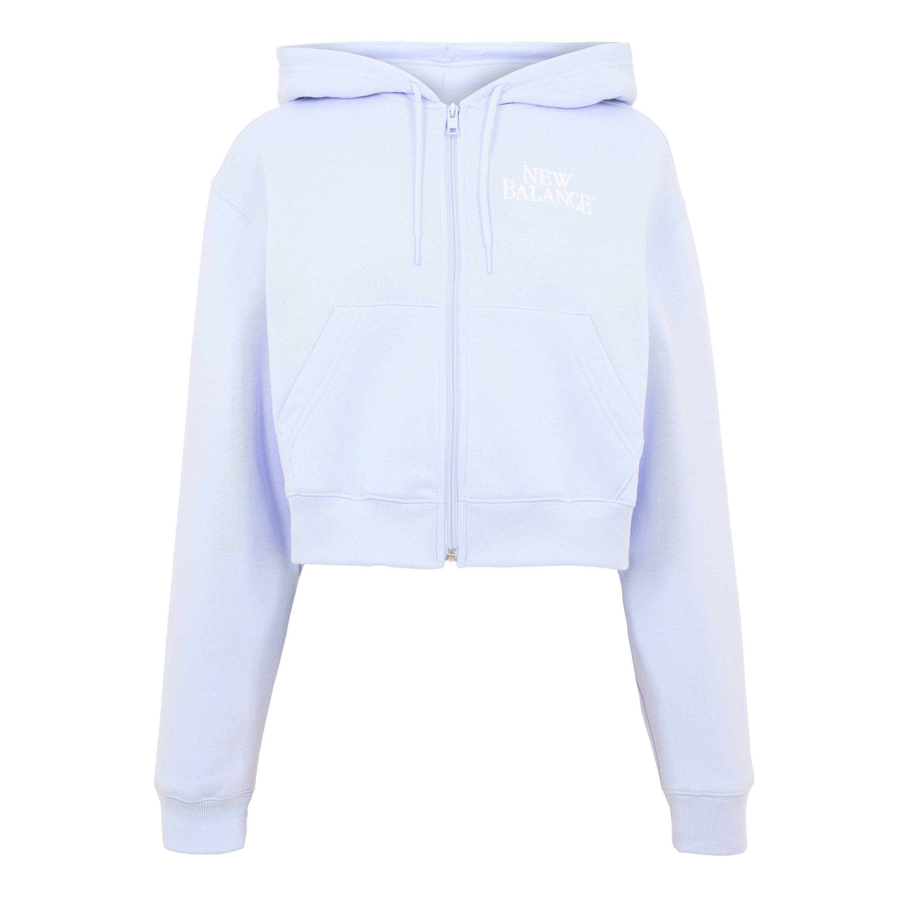 New Balance Women's Trackside Zip Hoodie - Lilac - 8 (XS)
