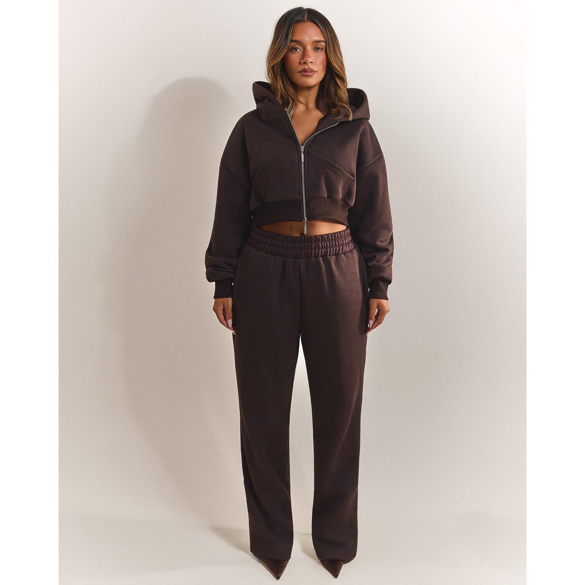 Mars The Label Womens Classics Cropped Zip Hoodie | Cruise Fashion