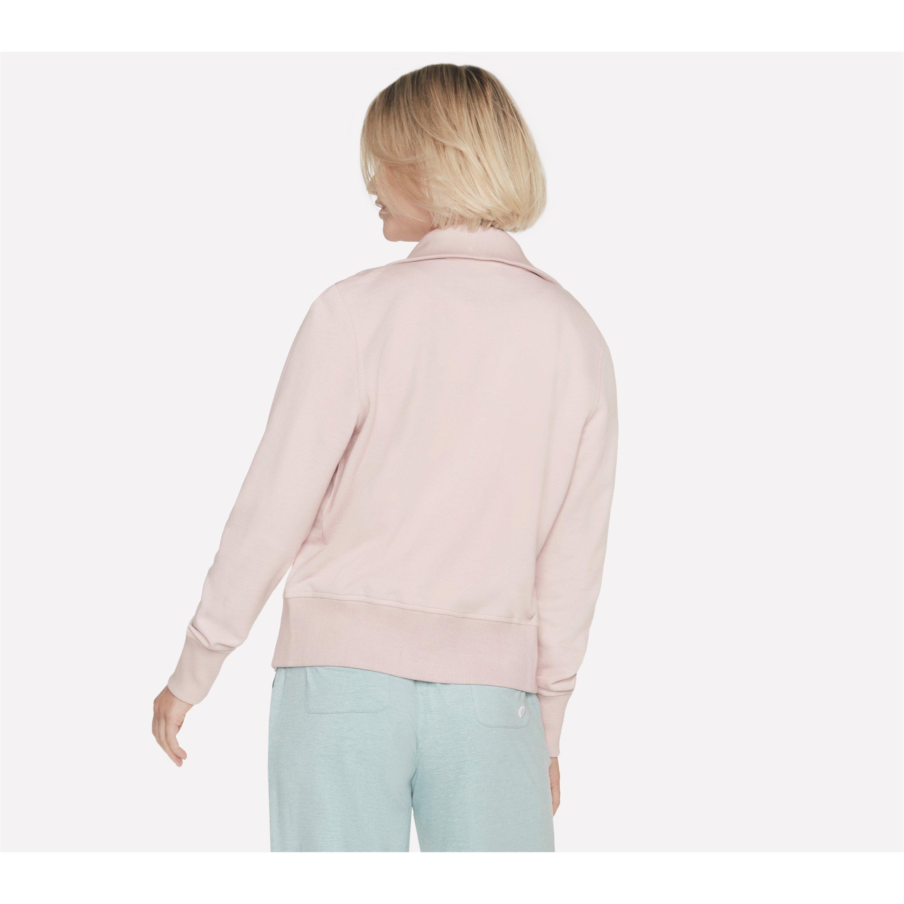 Light Pink - Skechers - Diamond Zip Hoodie - 2