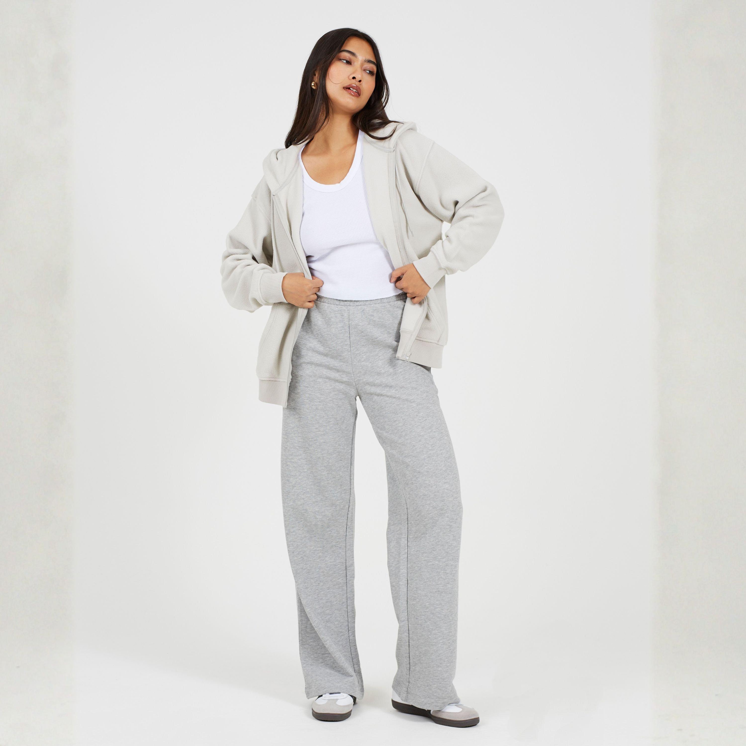 Wolkengrijs - Brave Soul - BS Womens Hooded Zip Though Polar Fleece Sweatshirt - 4