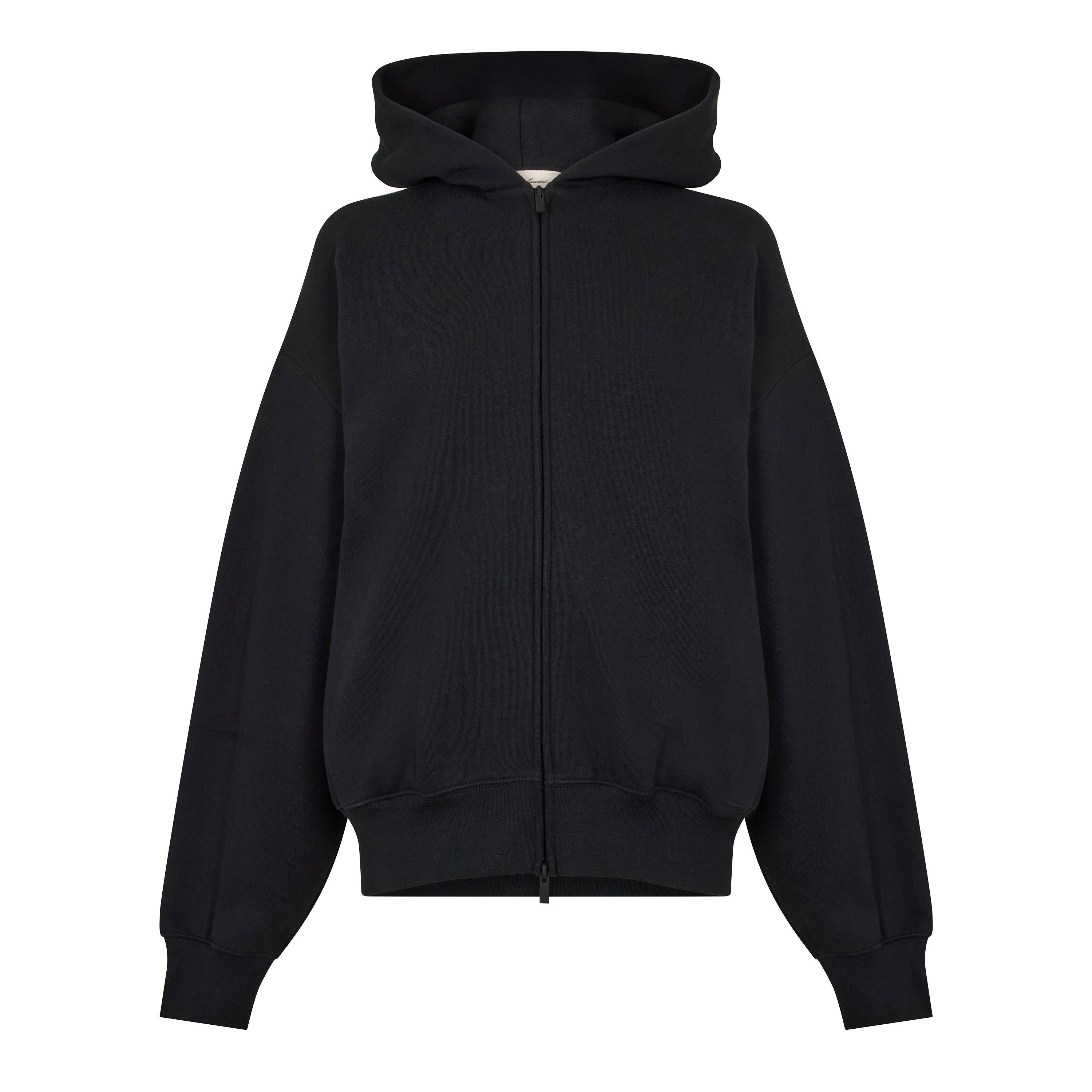 Black - Fear Of God Essentials - Women's Zip Hoodie - 1