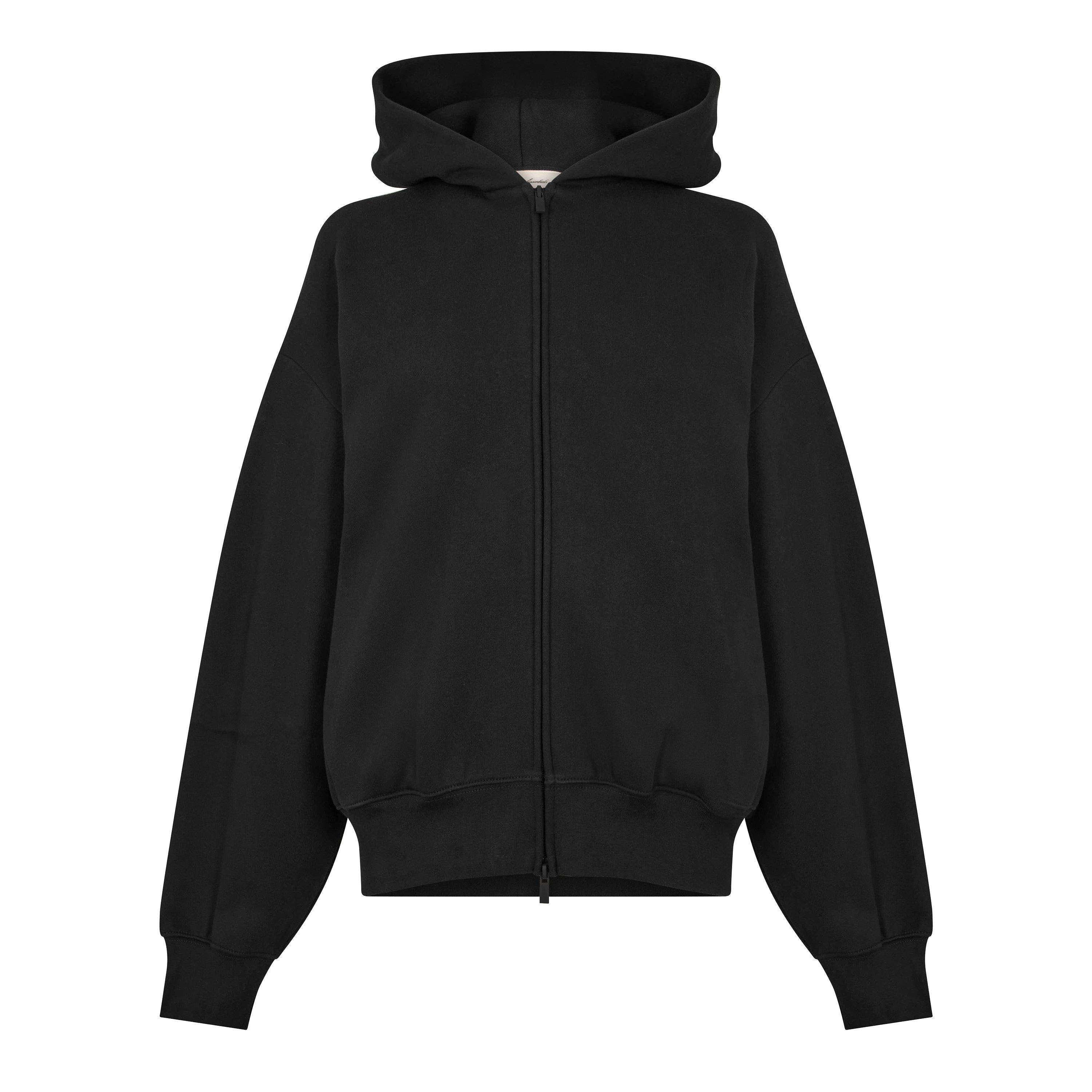 Black - Fear Of God Essentials - Women's Zip Hoodie - 1