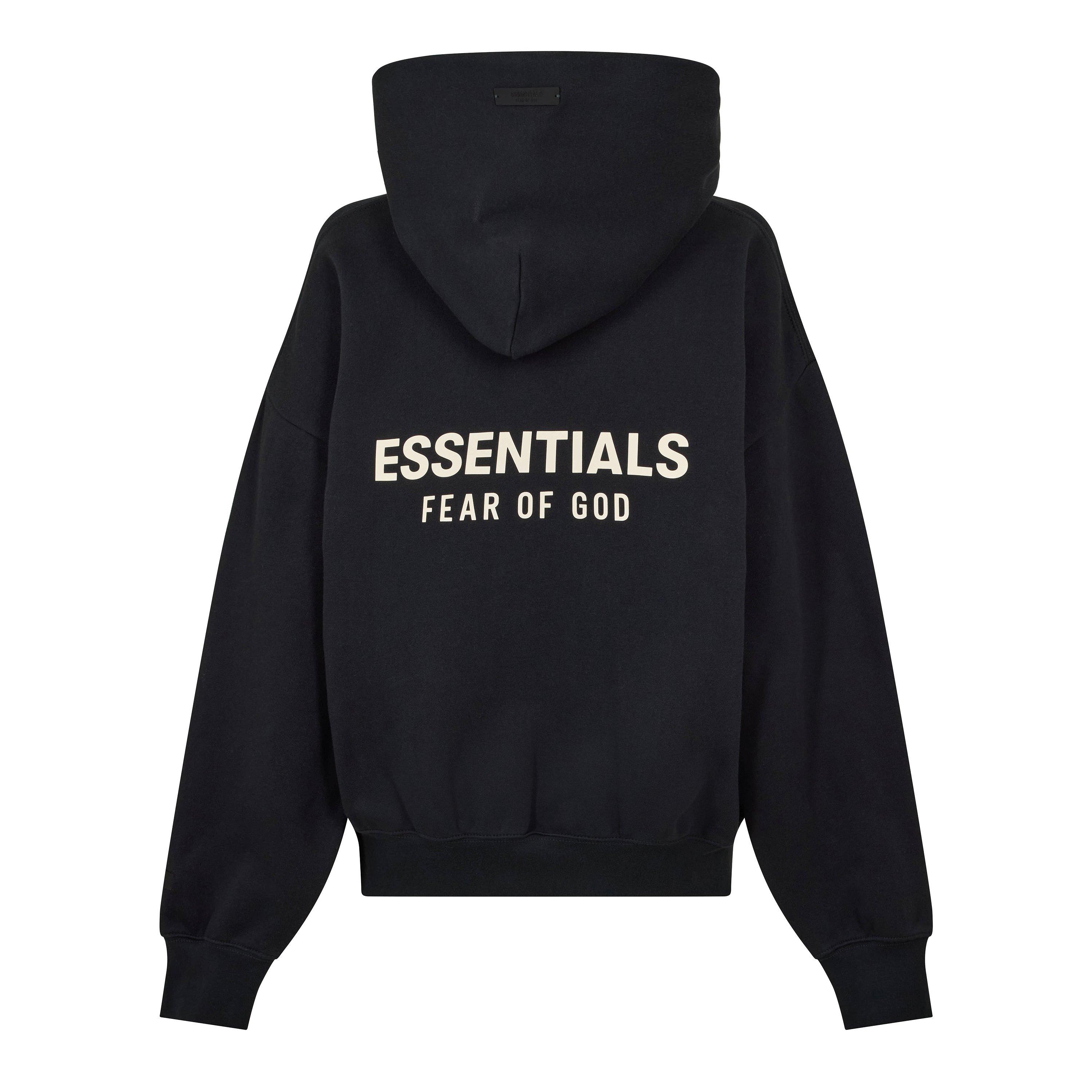 Black - Fear Of God Essentials - Women's Zip Hoodie - 2