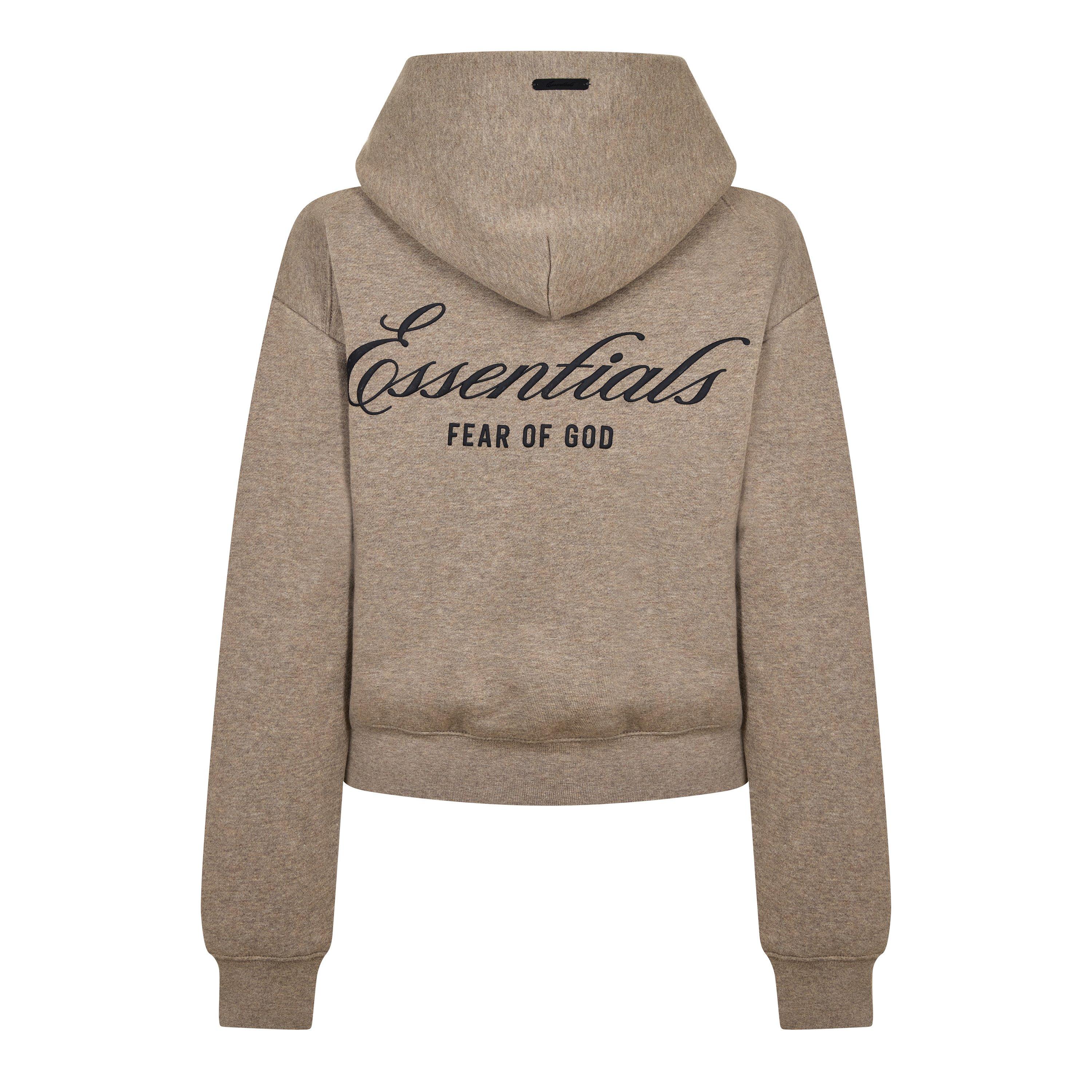 トップス FEAR OF GOD ESSENTIALS Fear Of God Essentials Women's Zip Hoodie | Flannels