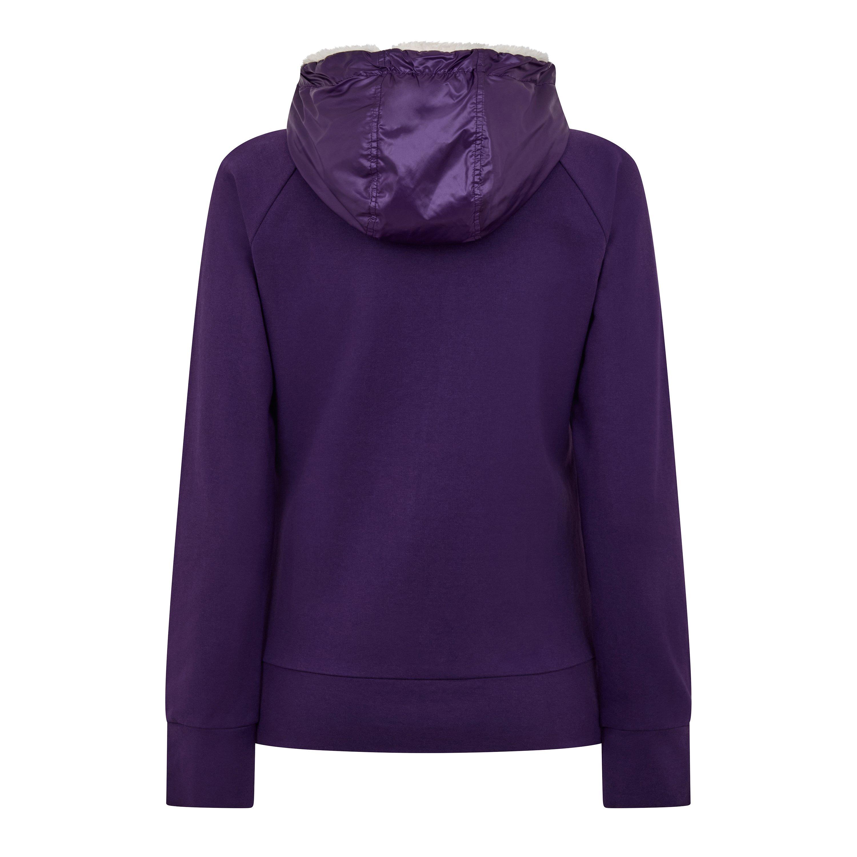 Paars - Puma - Puma (13) Zip Through Hoodie Womens - 2