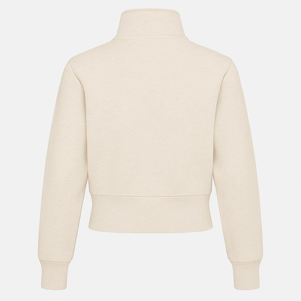 Stone - I Saw It First - Contrast Zip Up Top - 2