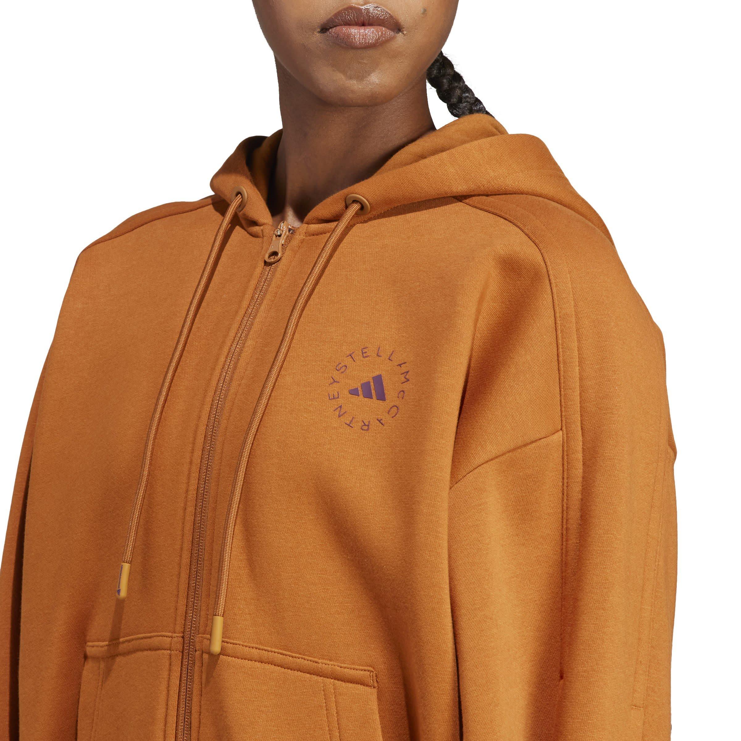 Dark Caramel - adidas - Zip Hoodie - 5