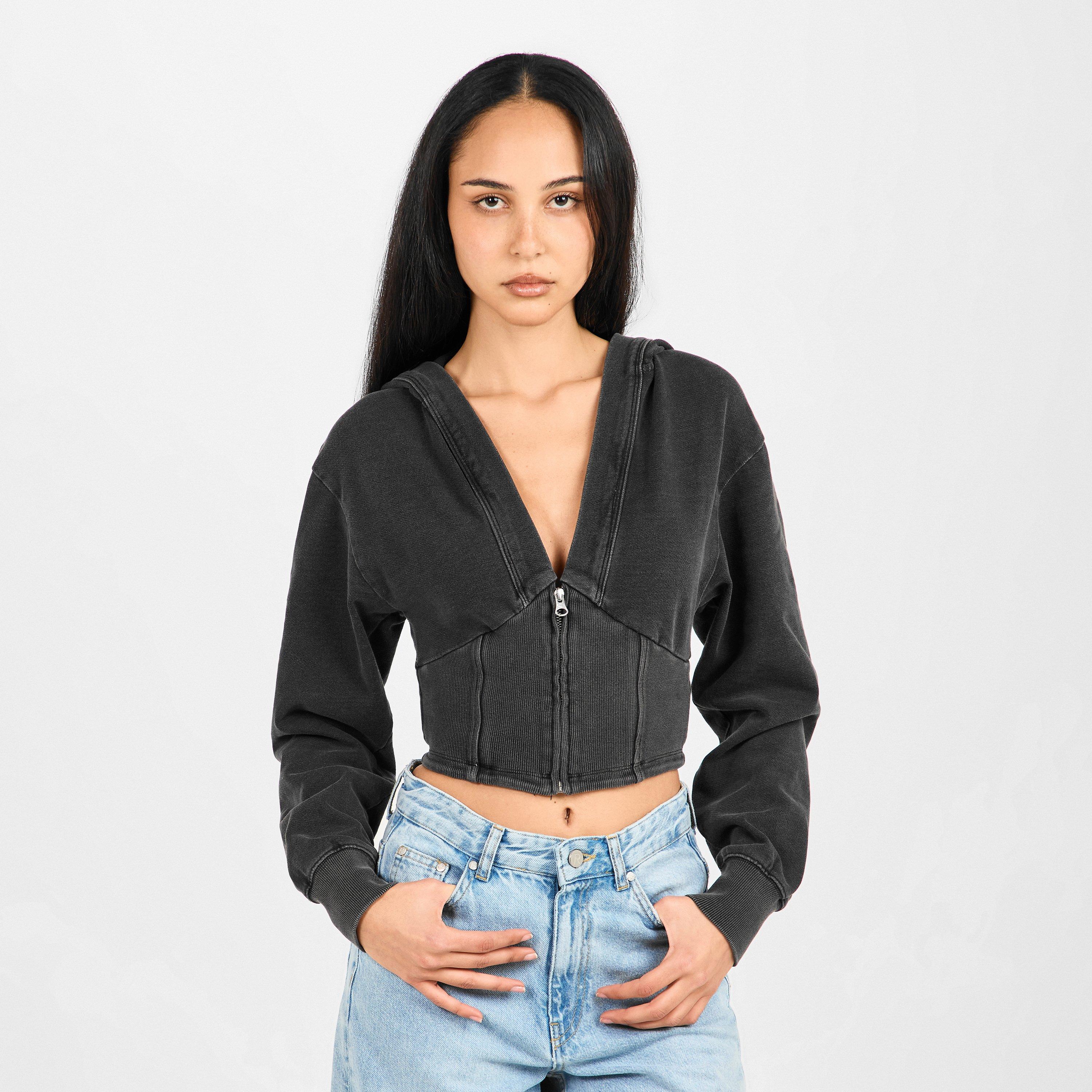 black430 - Good American - Good Jeanius Hoodie Ld71 - 3