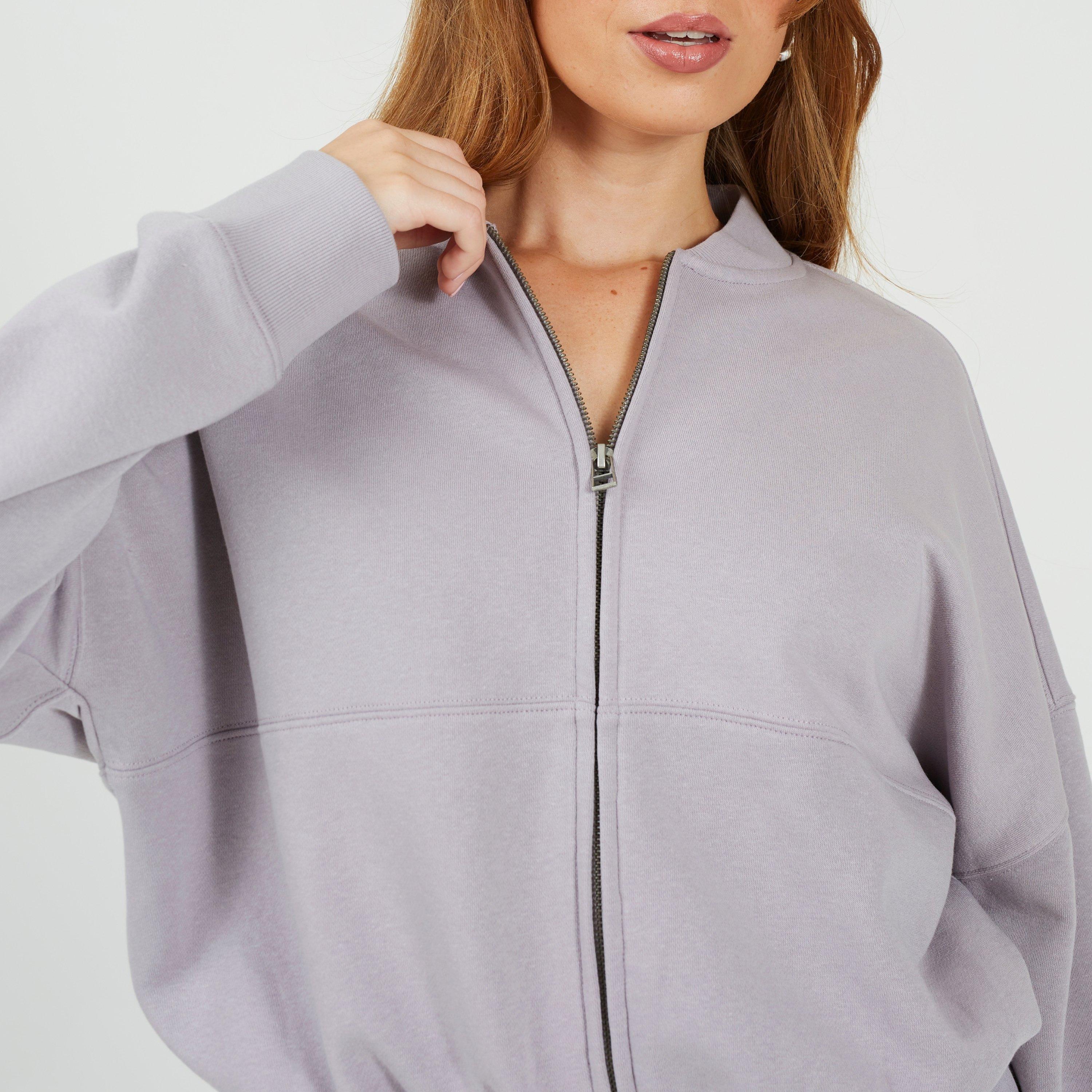 Kiezel - Brave Soul - Brave Soul Ladies Zip Through Panel Sweatshirt - 3