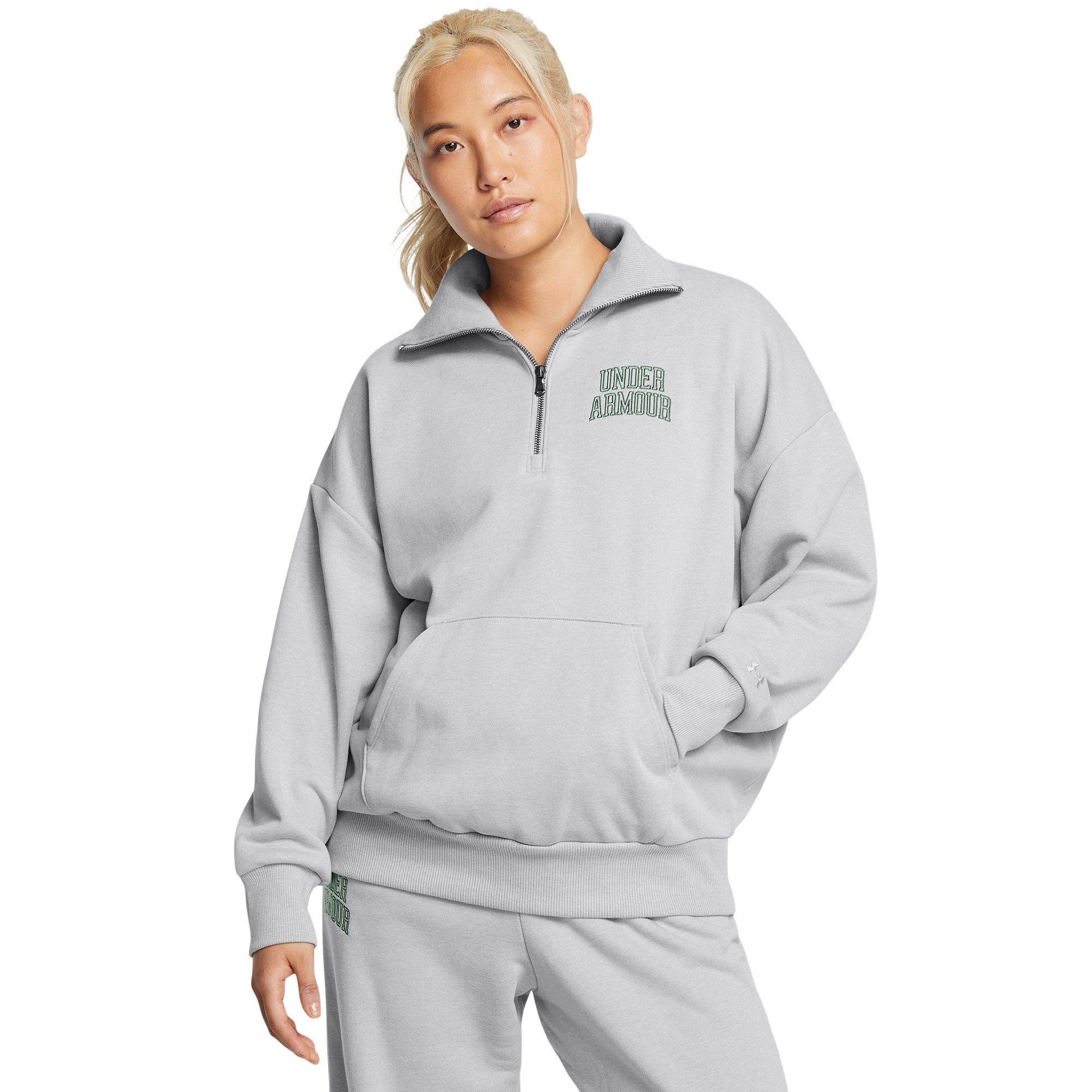 Grey - Under Armour - Icon Zip Hoodie - 3