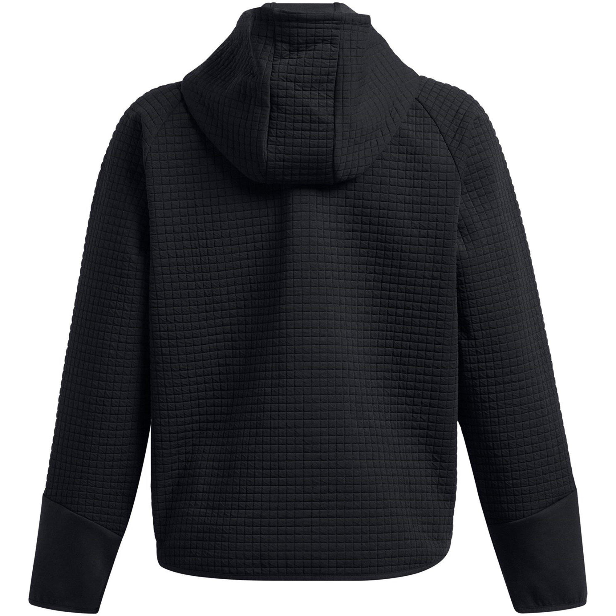 Black - Under Armour - Full-Zip Unstop Hoodie - 2