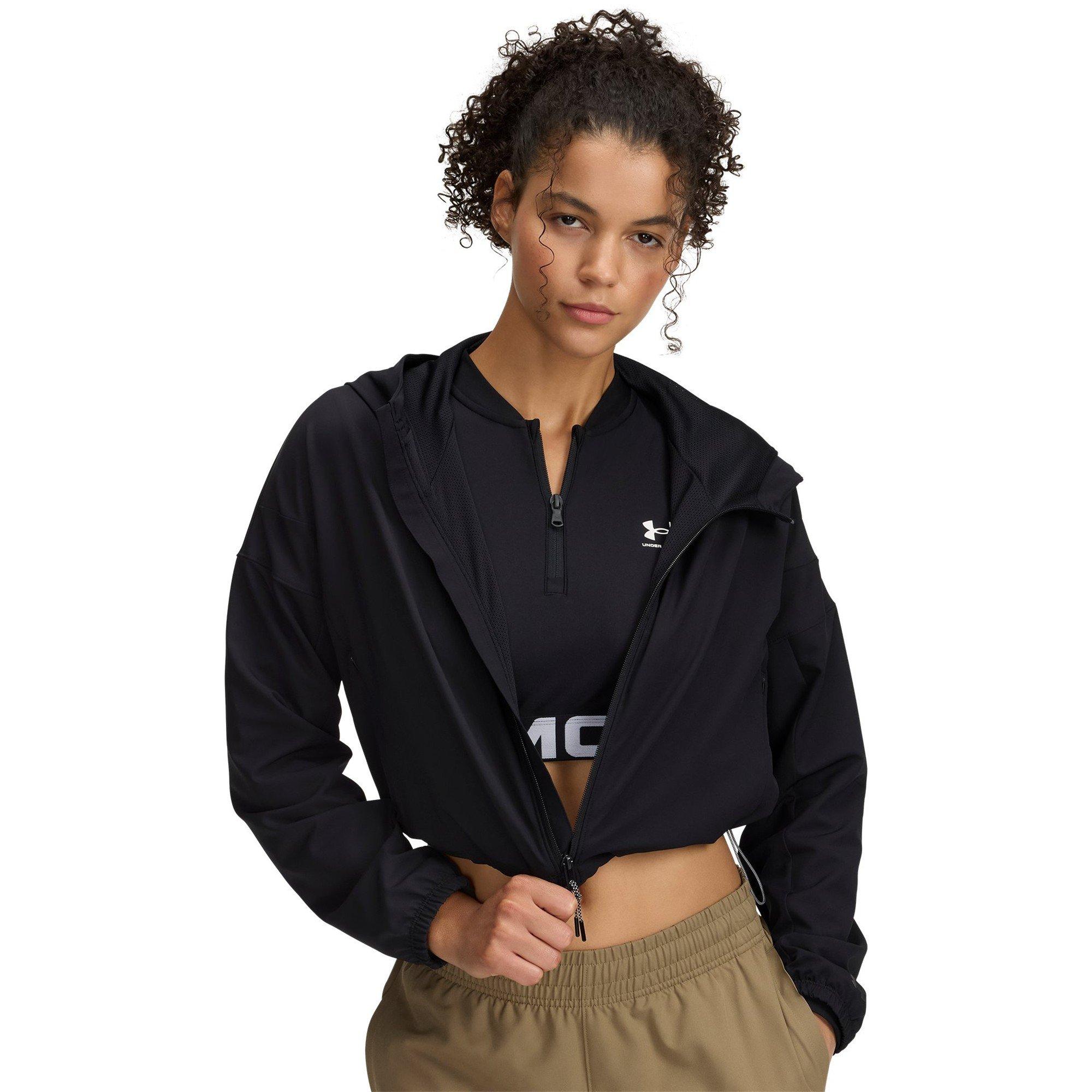 Under Armour Women's Zip Hoodie - Black - 8 (XS)