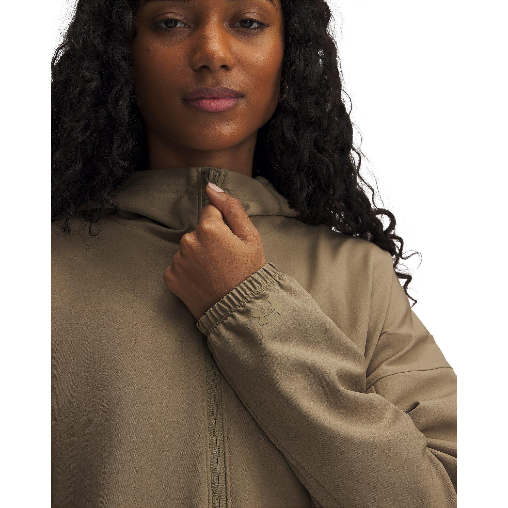 Brown - Under Armour - Zip Hoodie - 3