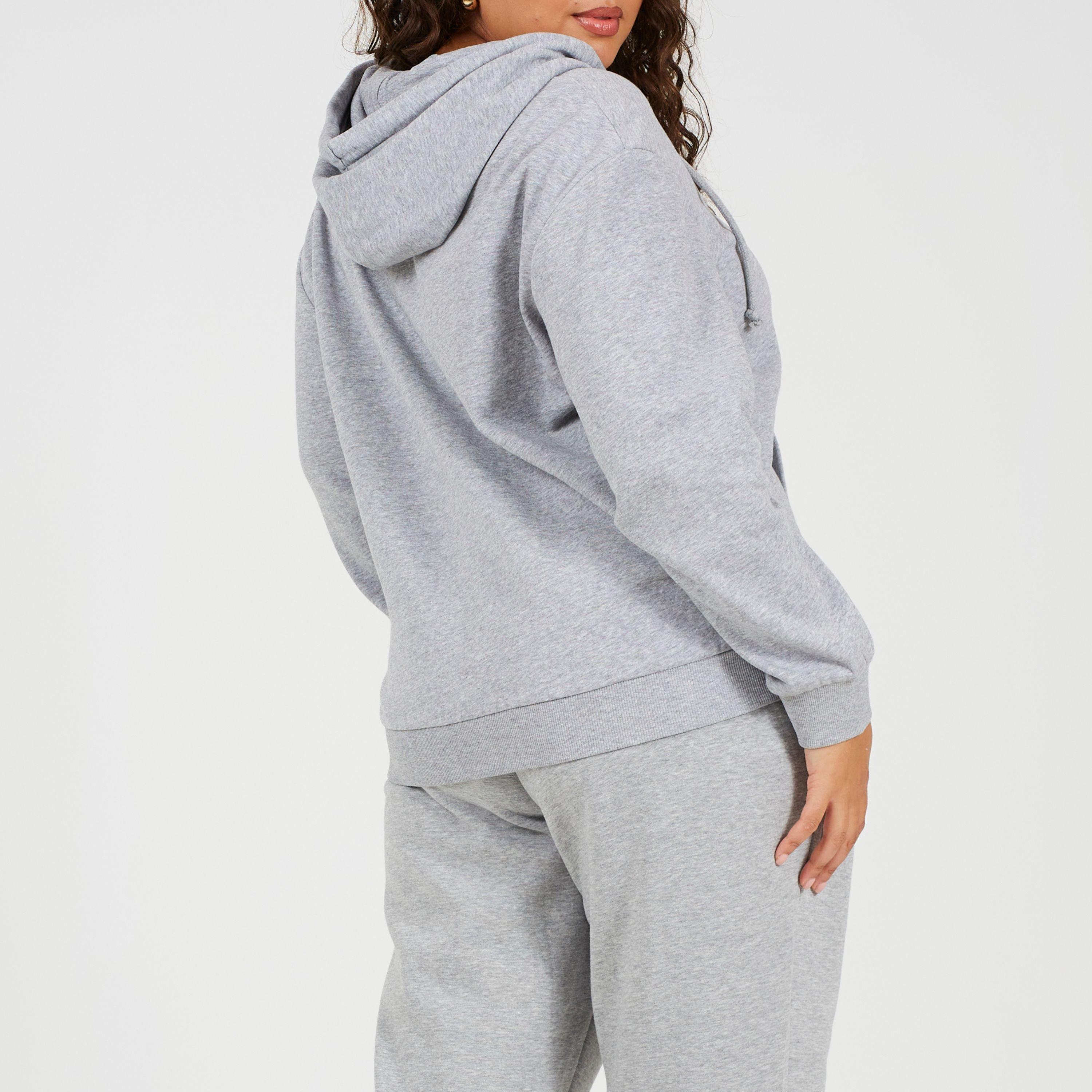 Grey Marl - Brave Soul - Ps Zip Hoody Ld99 - 2