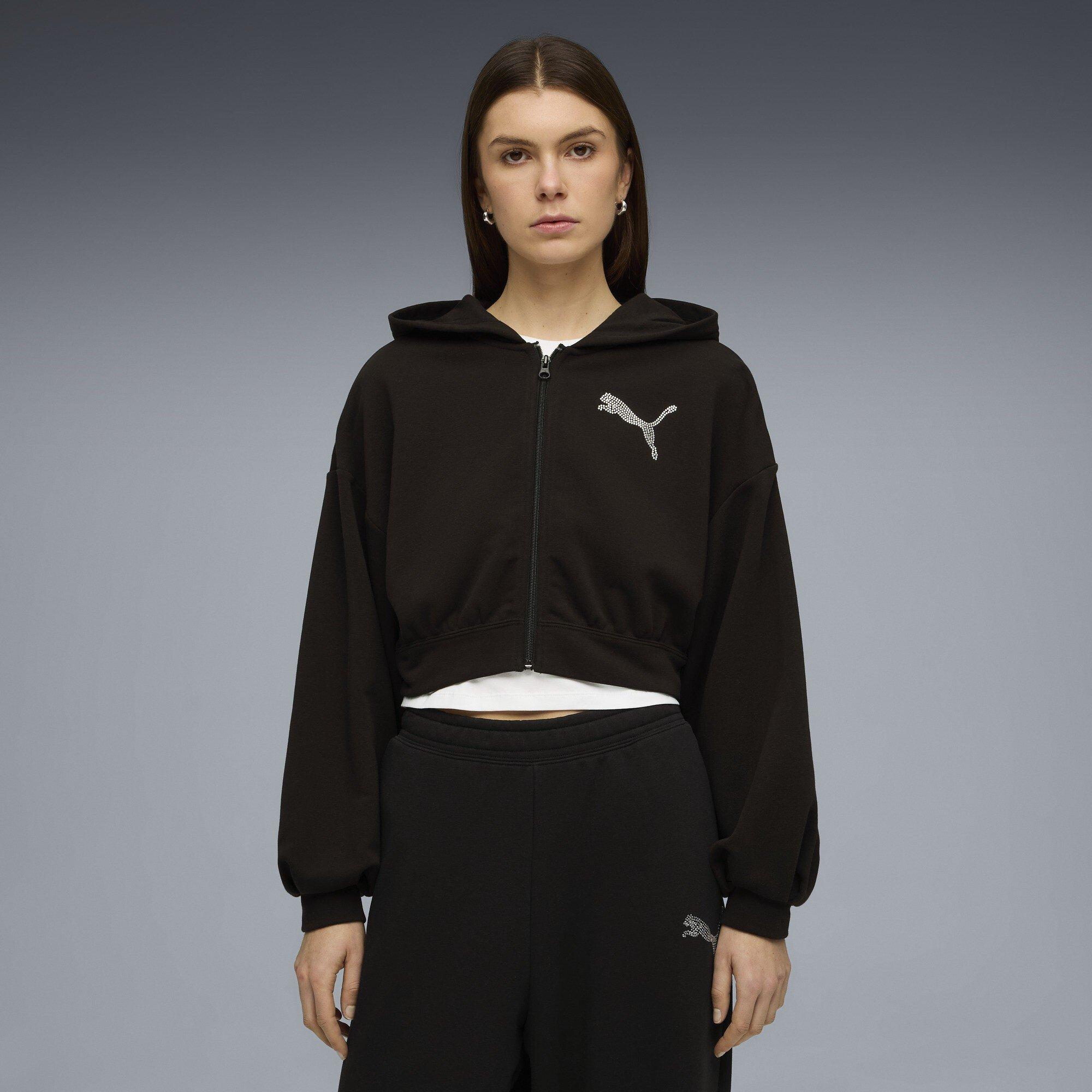 Puma Black - Puma - Women's Zip Hoodie - 3