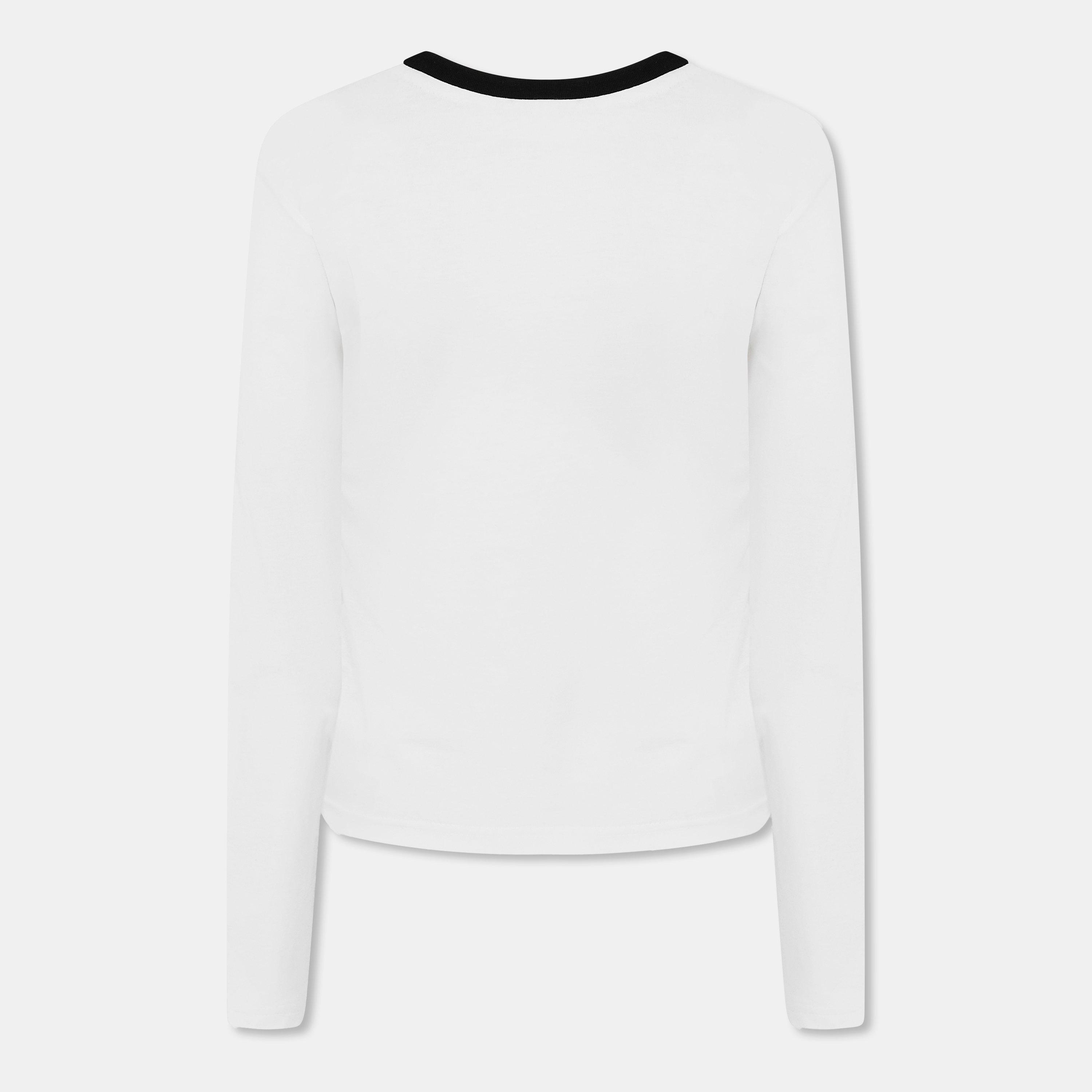 White - Jack Wills - Jack Trinkey Long Sleeve Ringer T-Shirt - 2