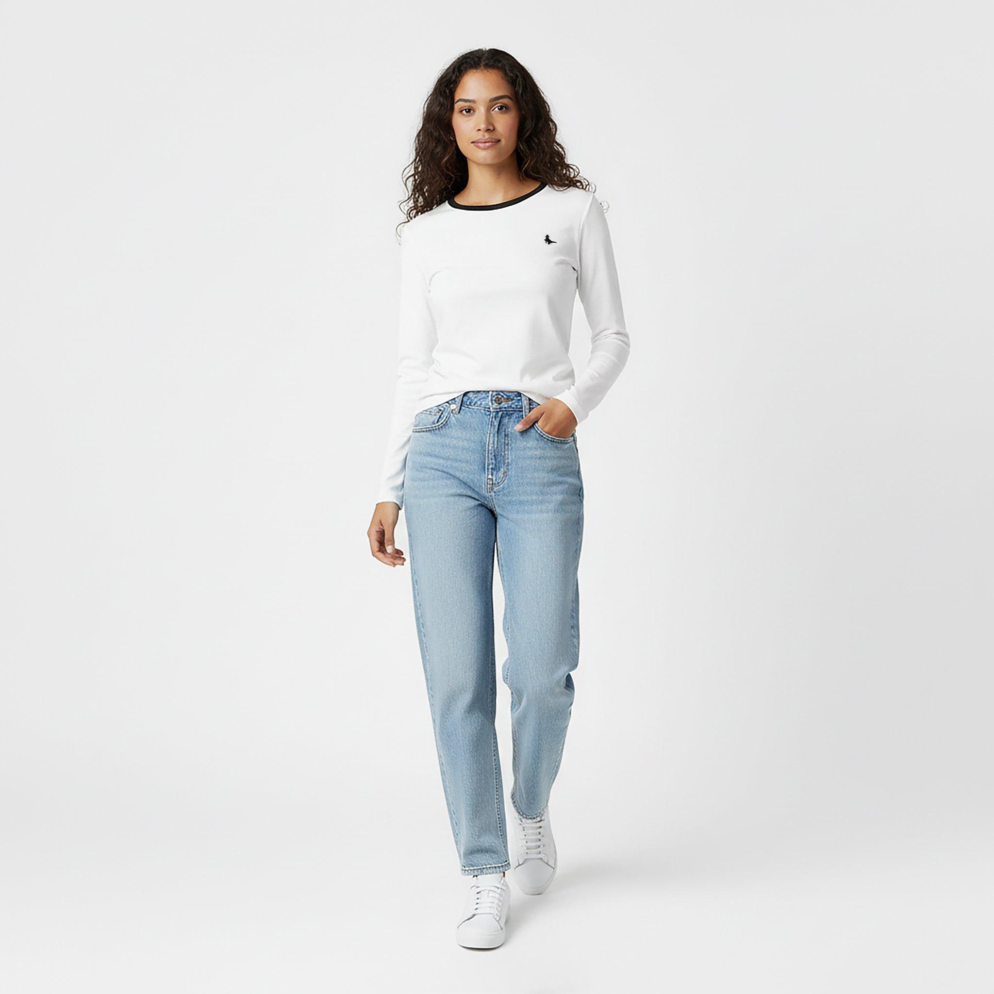 White - Jack Wills - Jack Trinkey Long Sleeve Ringer T-Shirt - 5