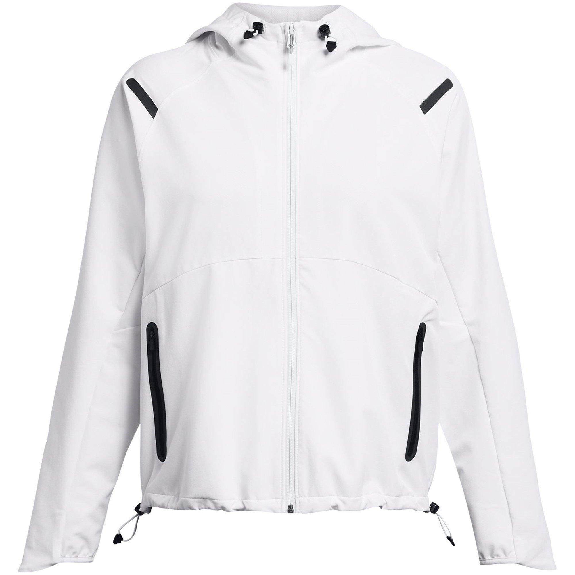 Under Armour Women's Unstoppable Zip Hoodie - White - 14 (L)