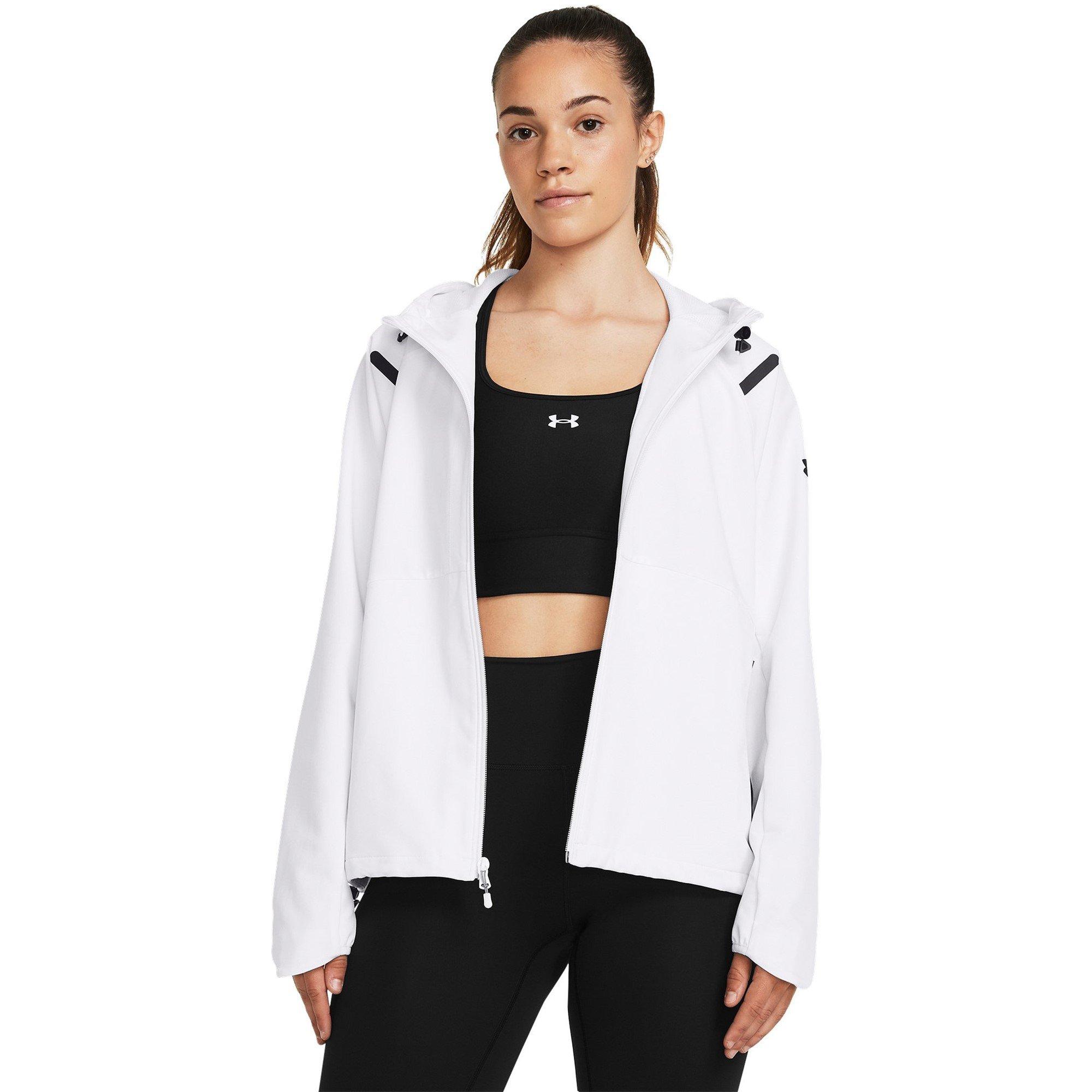 Blanc - Under Armour - Women's Unstoppable Zip Hoodie - 3