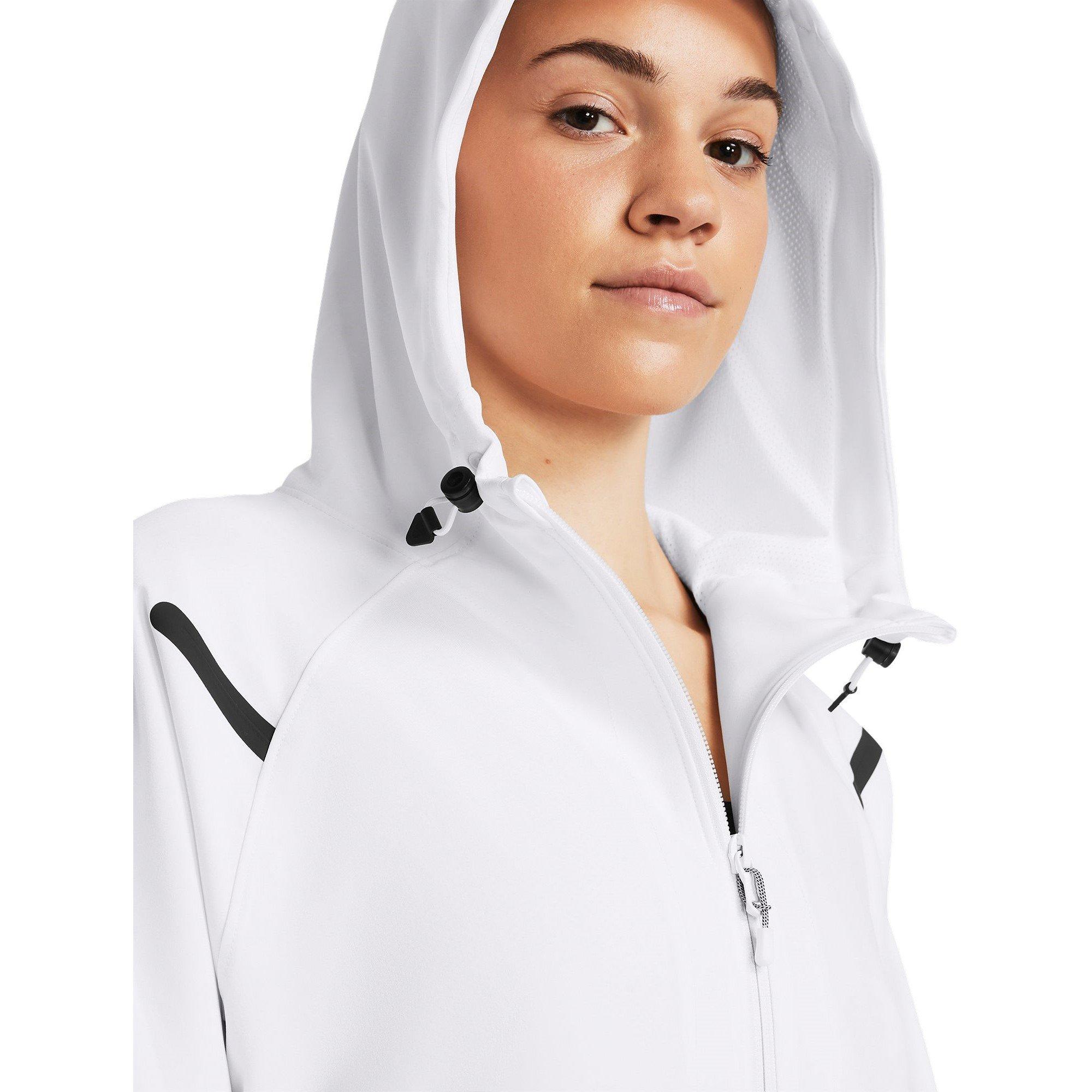 Blanc - Under Armour - Women's Unstoppable Zip Hoodie - 5