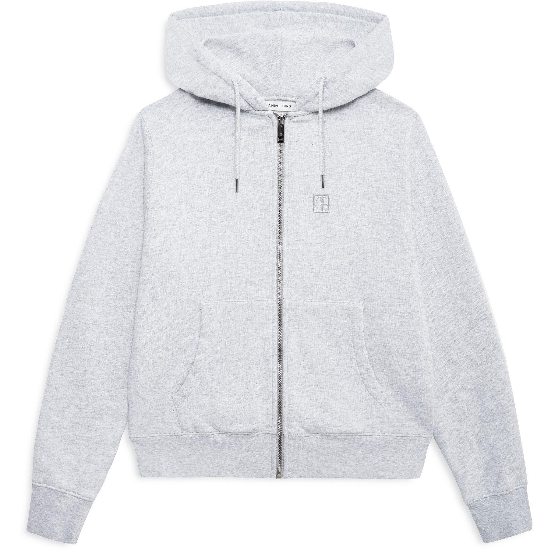 GREY MELANGE - Anine Bing - Anine CASPER ZIP Ld62 - 3