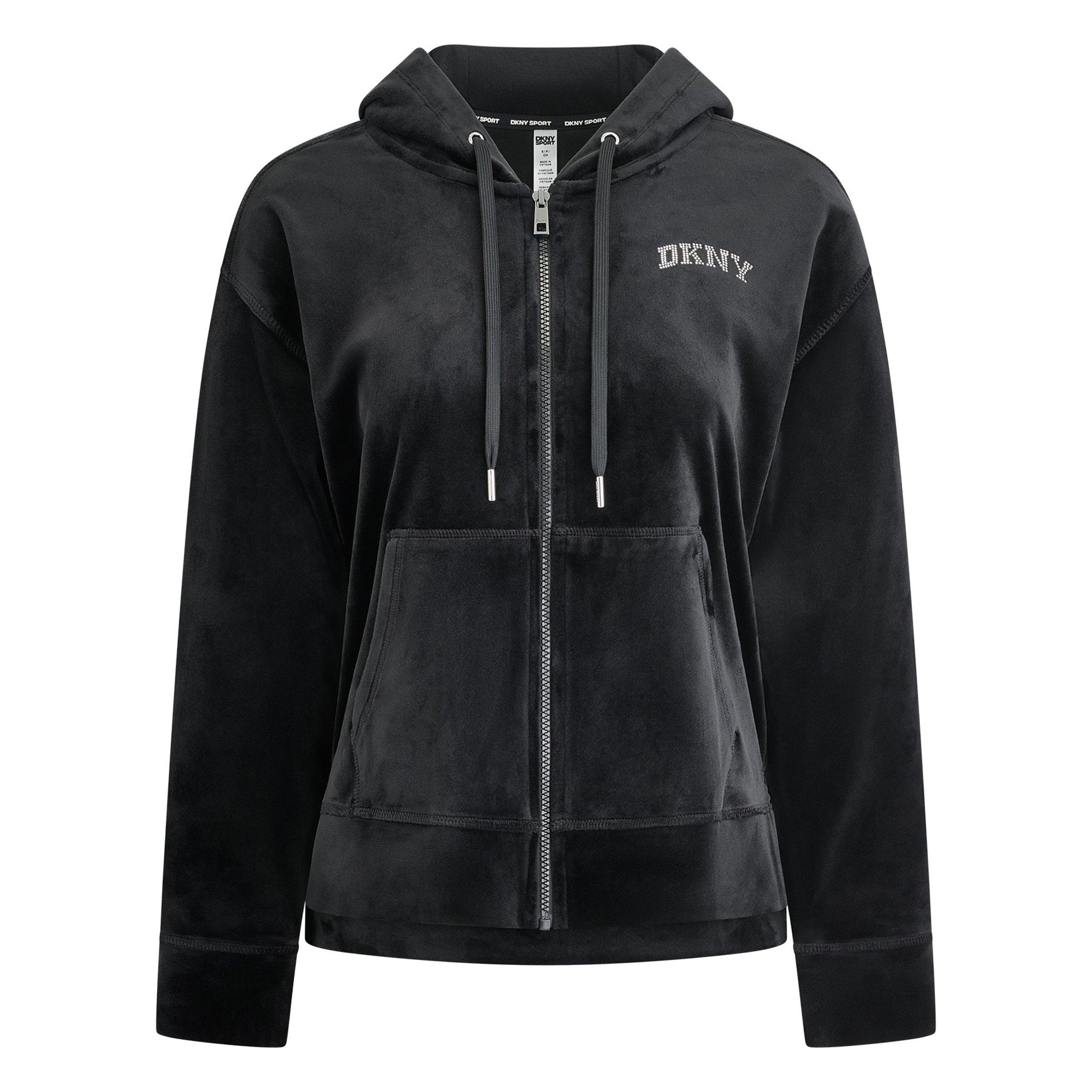 Black - DKNY - DKNY VelourDMT FZ Hd Ld64 - 5
