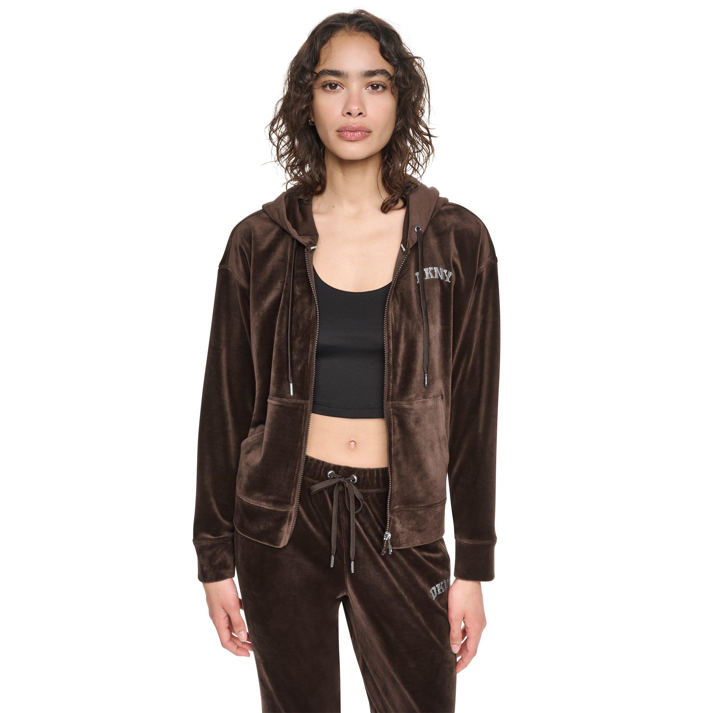 DKNY VelourDMT FZ Hd Ld64
