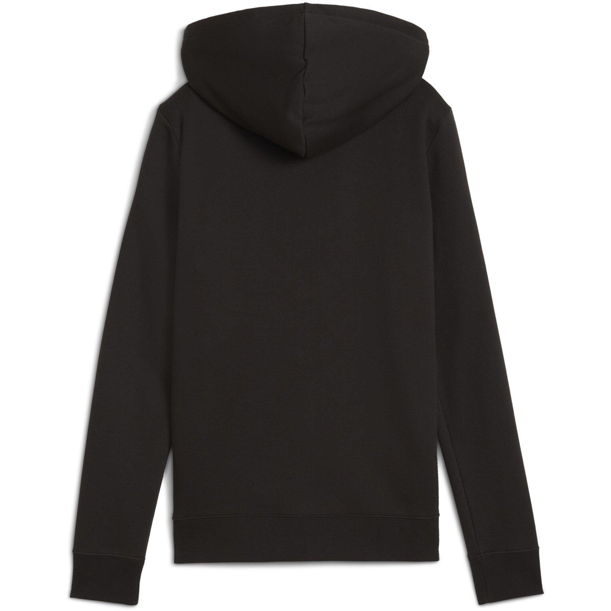 Sort/Hvid - Puma - No1 Logo Hoodie Ladies - 7