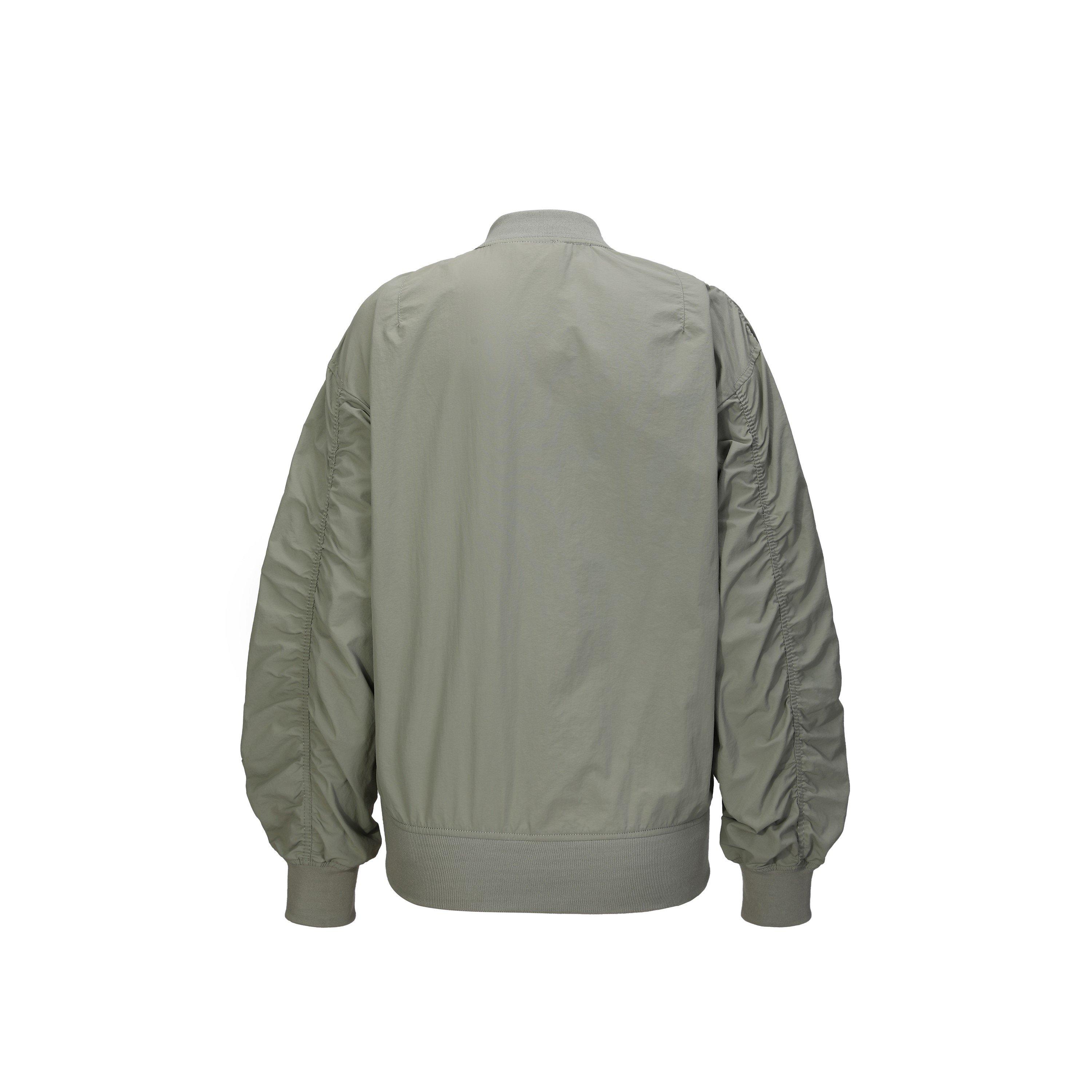 Light Green - Firetrap - Women's  Long Sleeve Bomber Jacket - 2