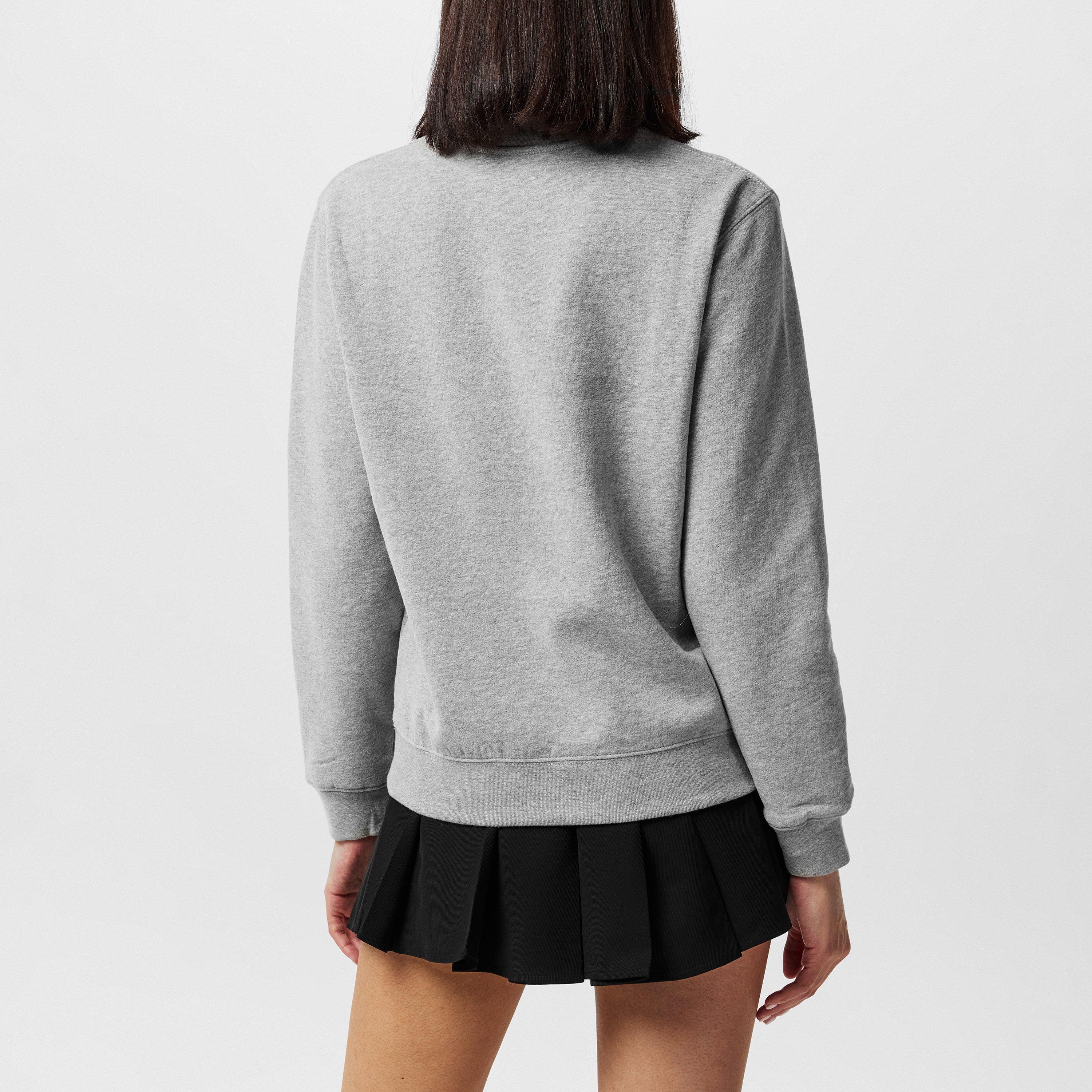 01-Lt Gry Melng - French Connection - Women's Crew Neck Sweatshirt - 3