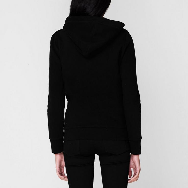 Noir 02A - Superdry - T-shirt Lacoste Loose Fit preto mulher - 3