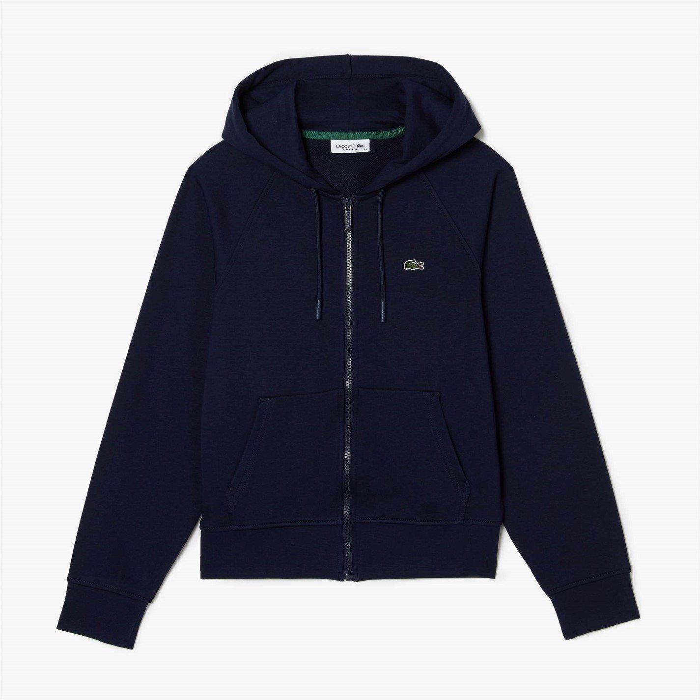 Navy 166 - Lacoste - Zip Through Hoodie - 2